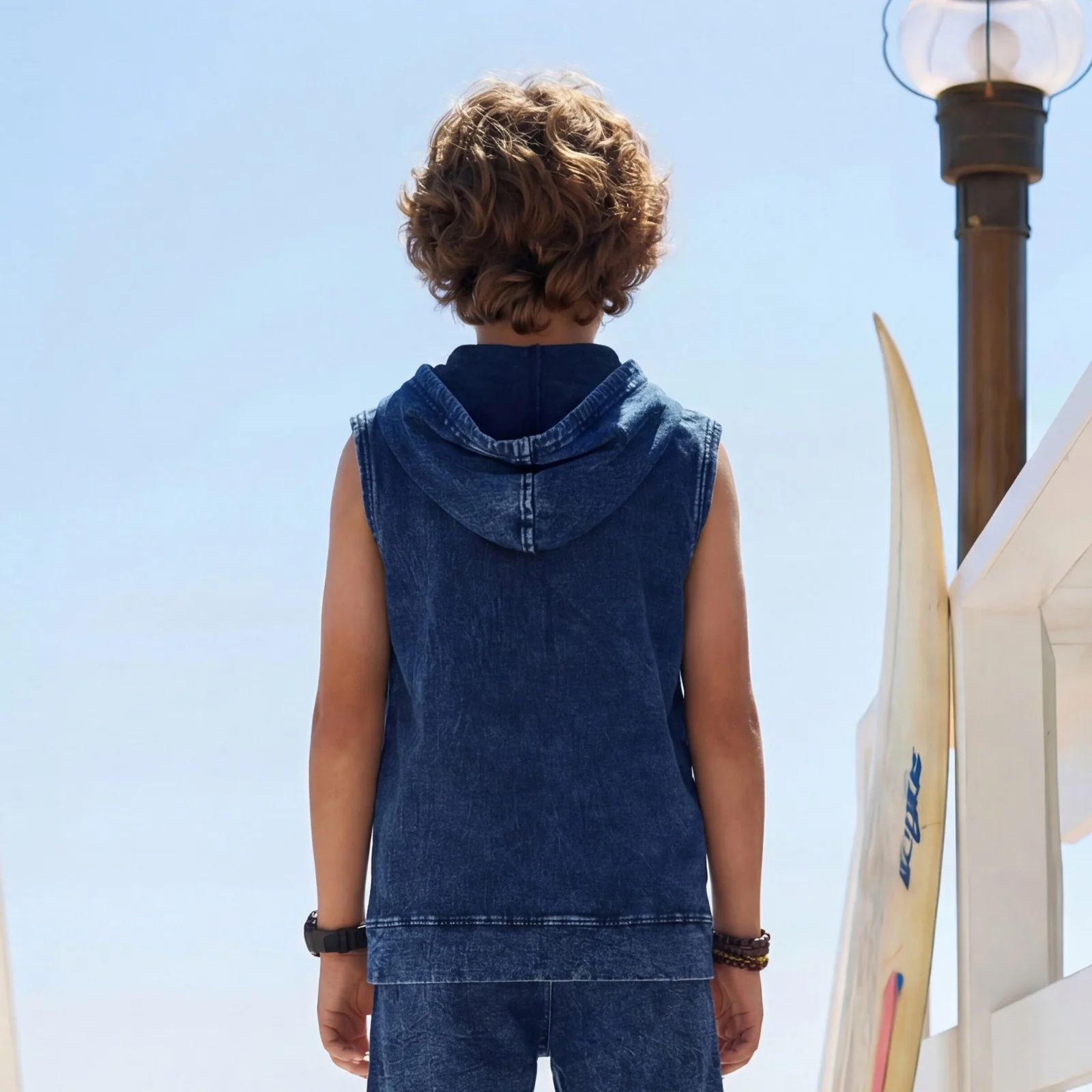 Kid's Dark Blue Jackets - Image 2