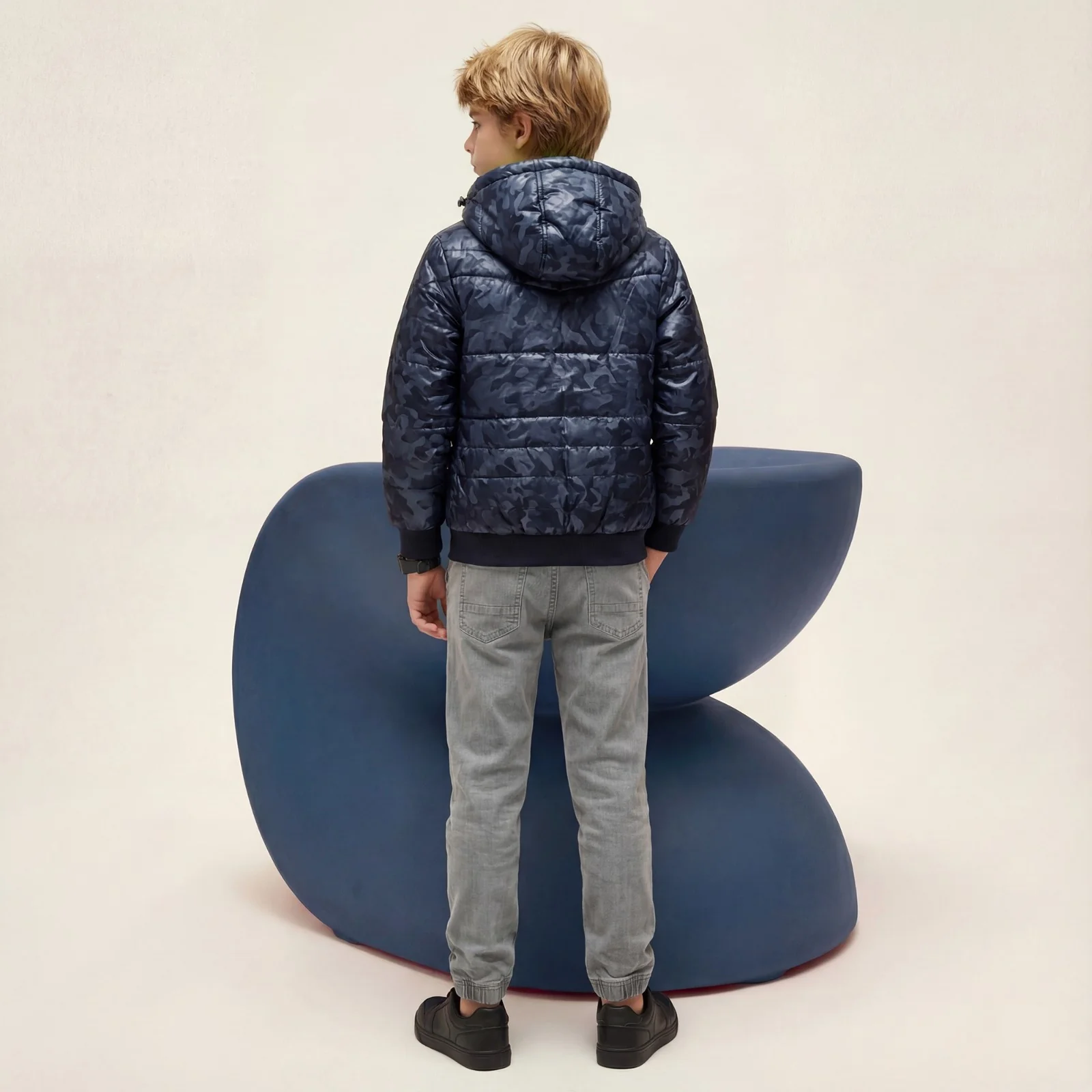 Kid's Navy Jackets - Image 4