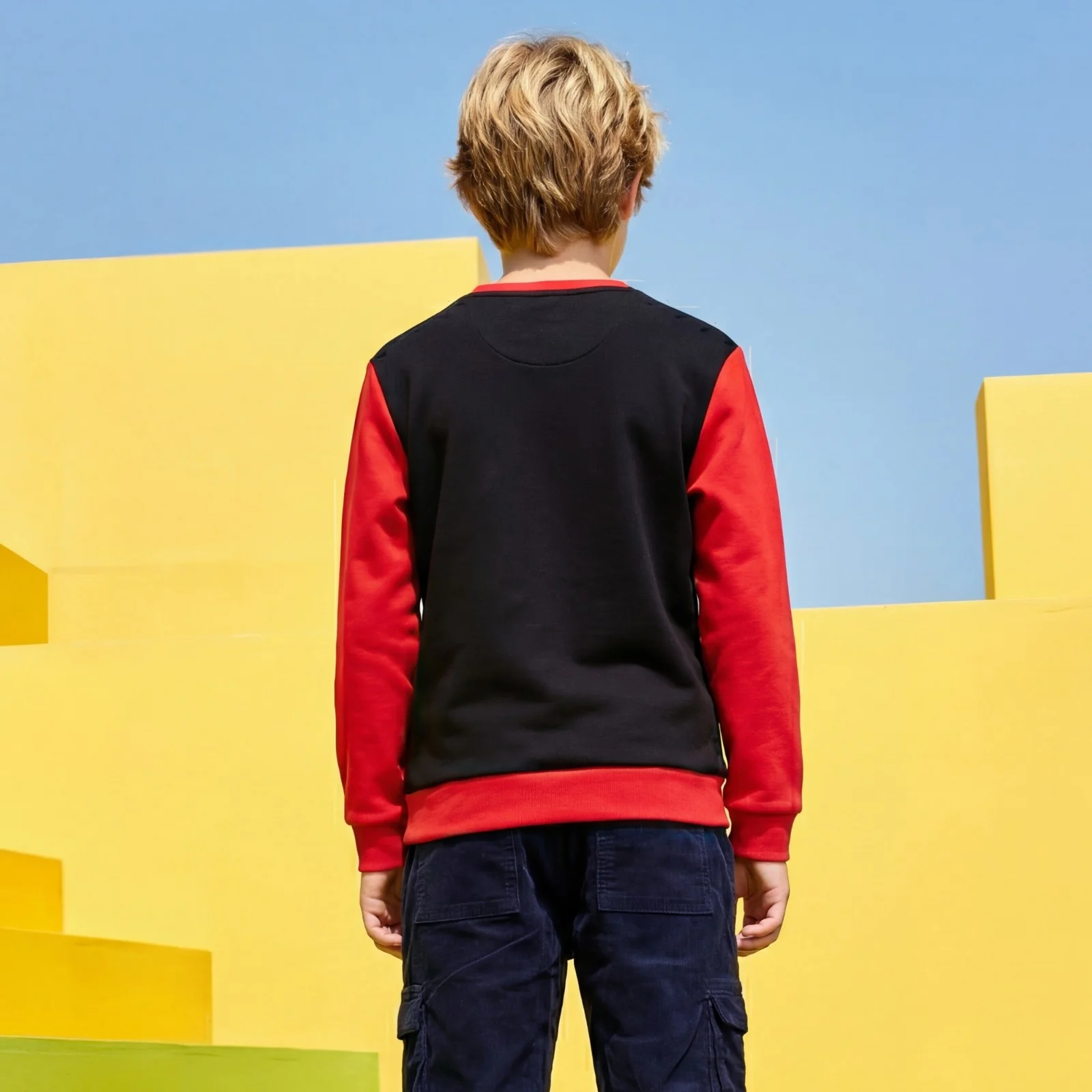 Kid's Red Sweat Shirts - Image 2