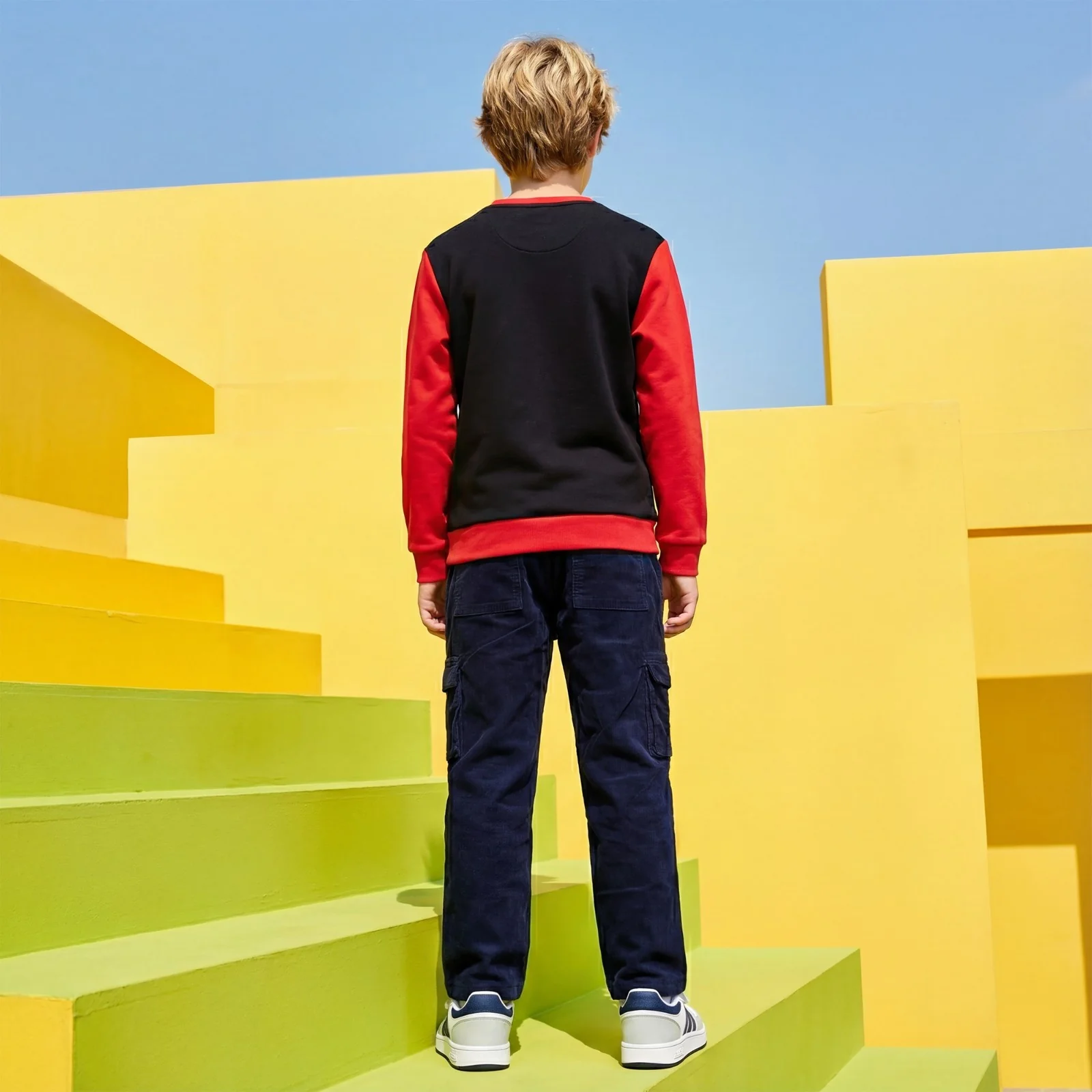 Kid's Red Sweat Shirts - Image 4