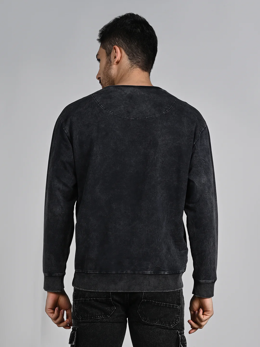 Killer Men Balck Printed Sweat Shirts - Image 7