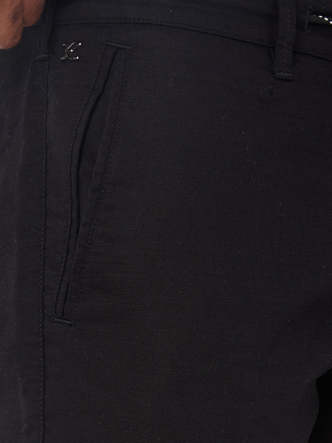 Killer Men Balck Slim Fit Trousers - Image 7