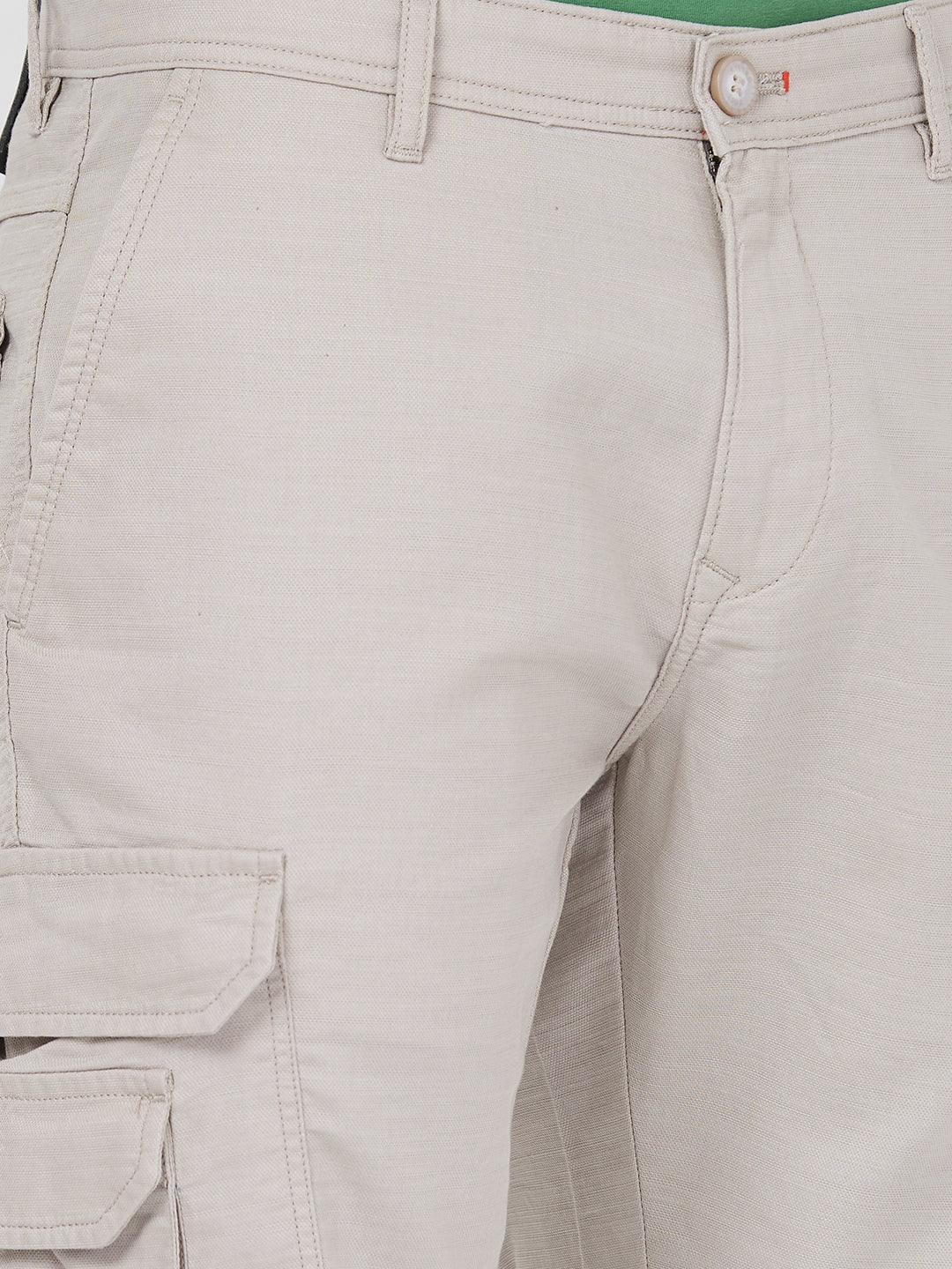 Killer Men Beige Solid Shorts - Image 7