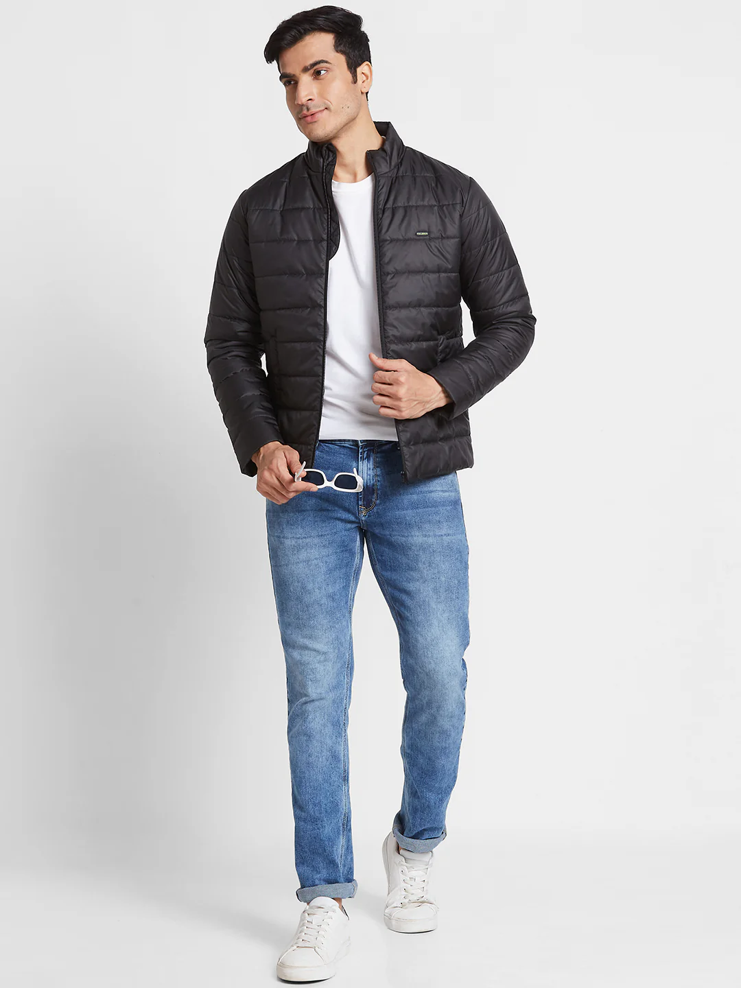 Killer Men Black High Neck Jackets - Image 4