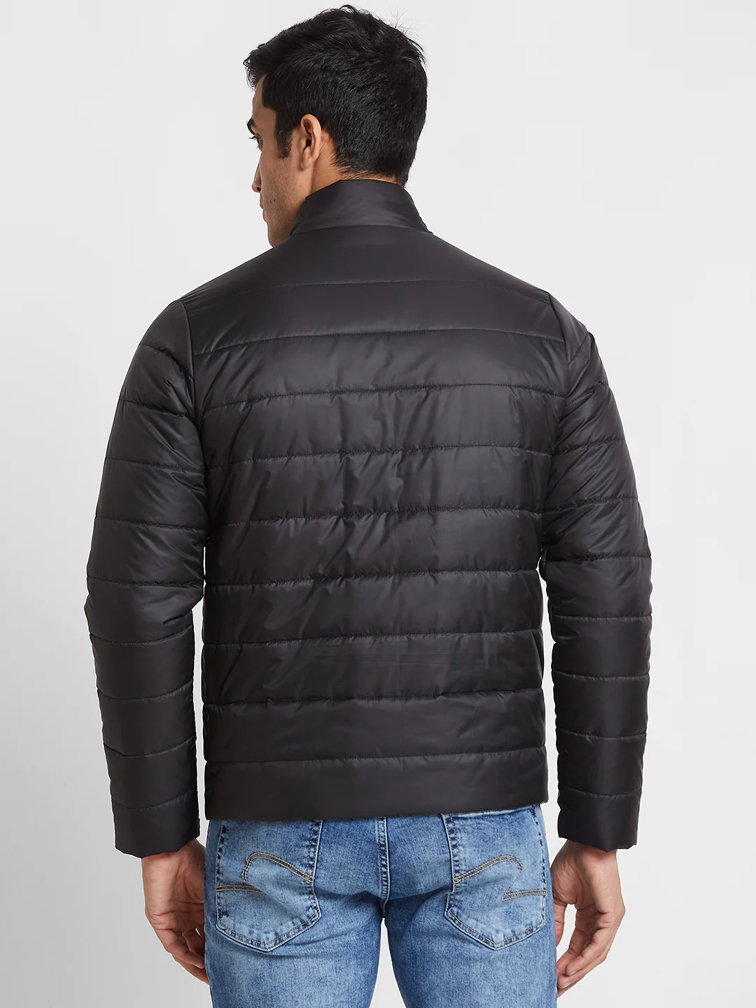Killer Men Black High Neck Jackets - Image 5