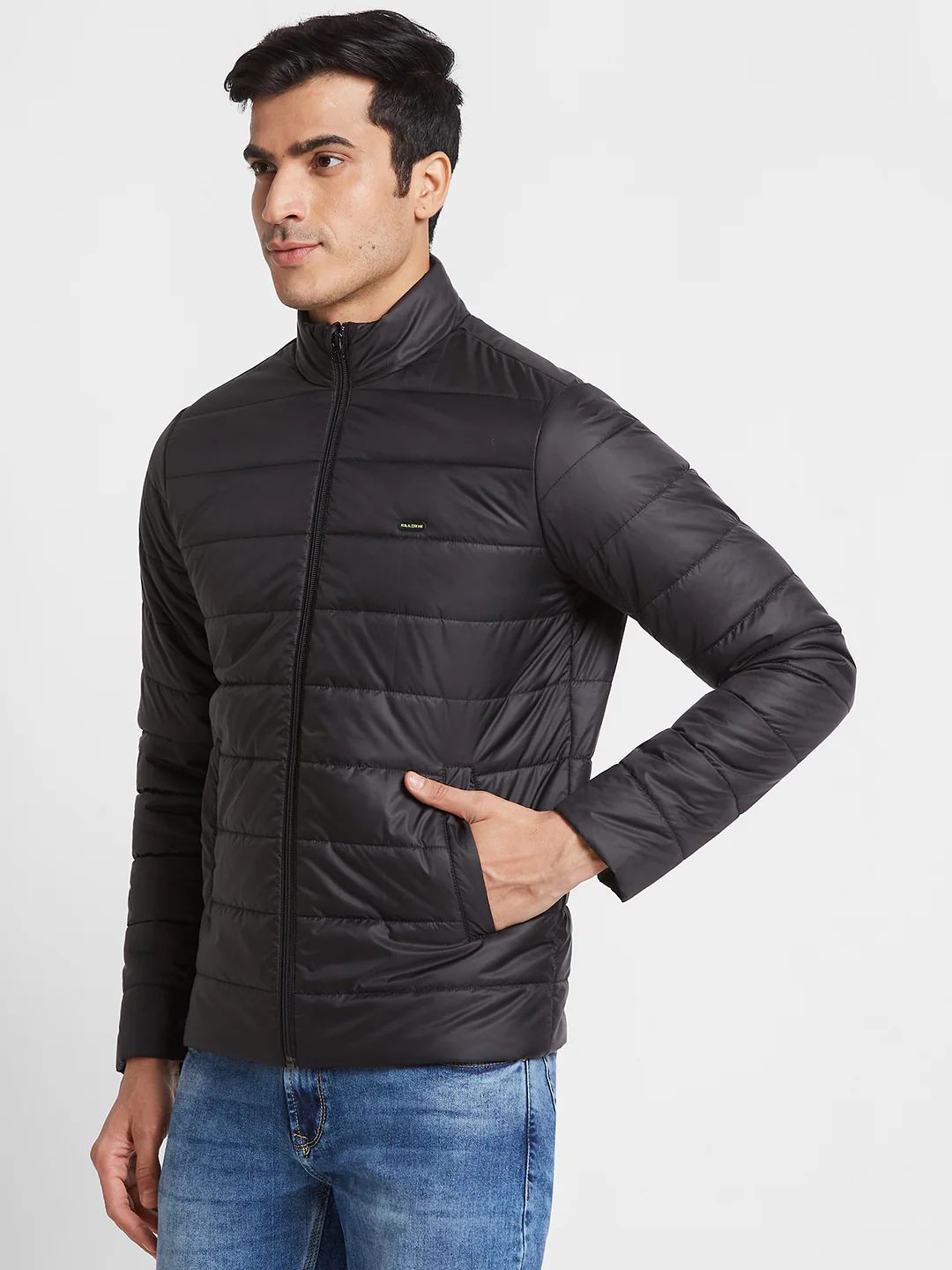 Killer Men Black High Neck Jackets - Image 6