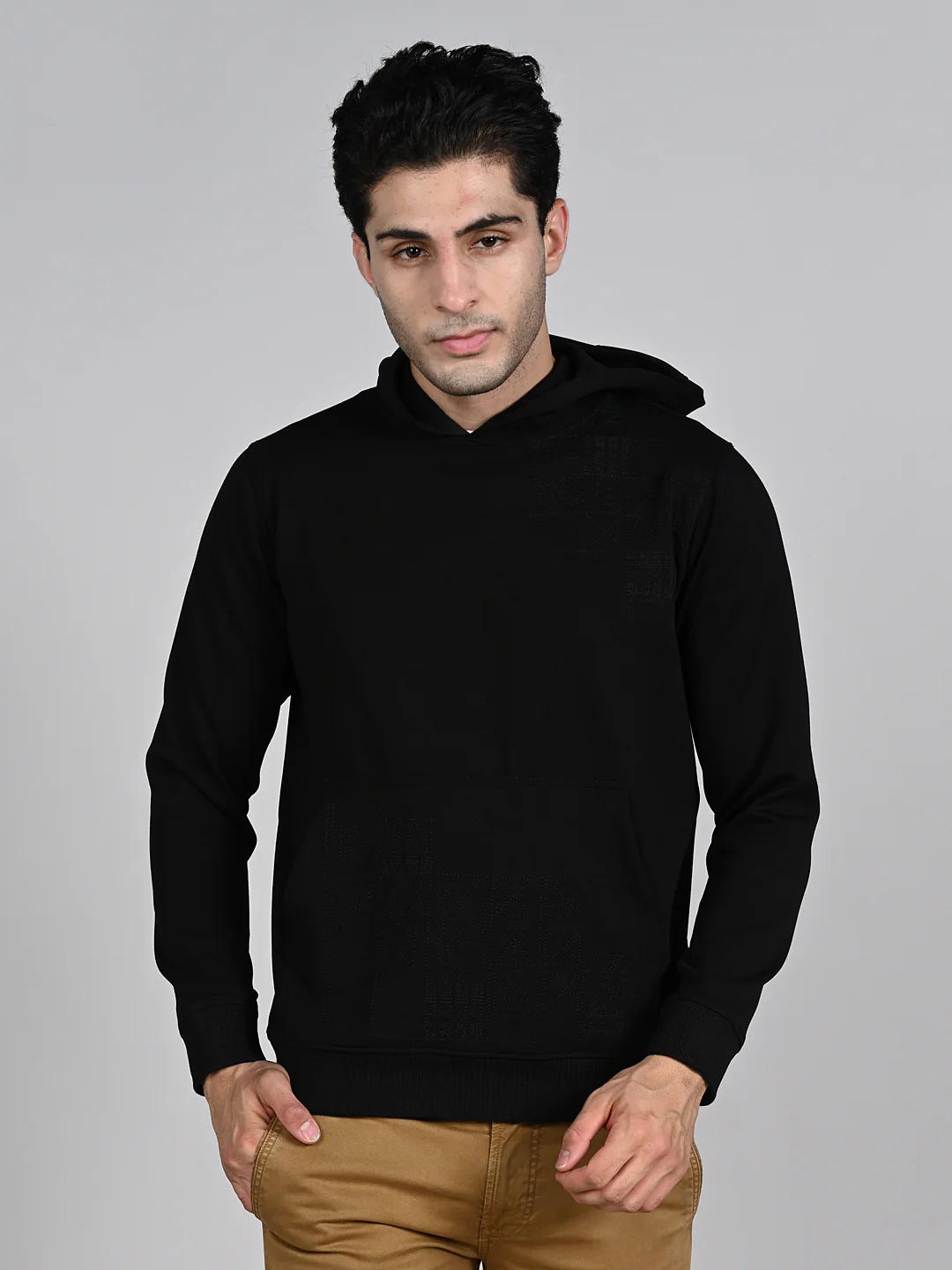 Killer Men Black Hooded Sweat Shirts - Image 4