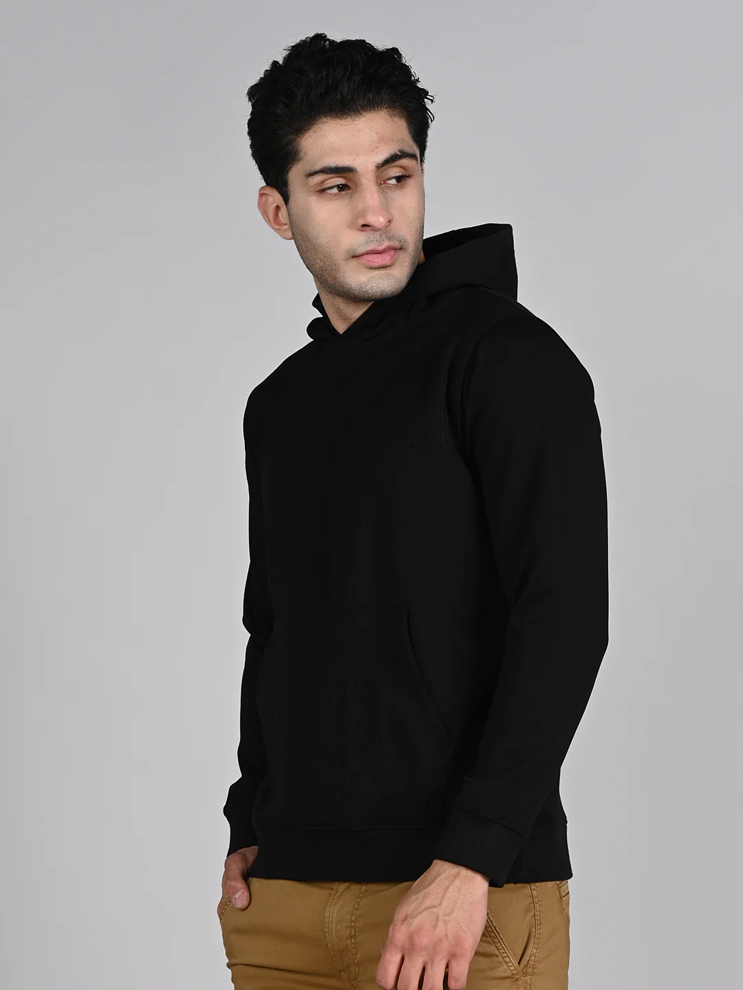 Killer Men Black Hooded Sweat Shirts - Image 5