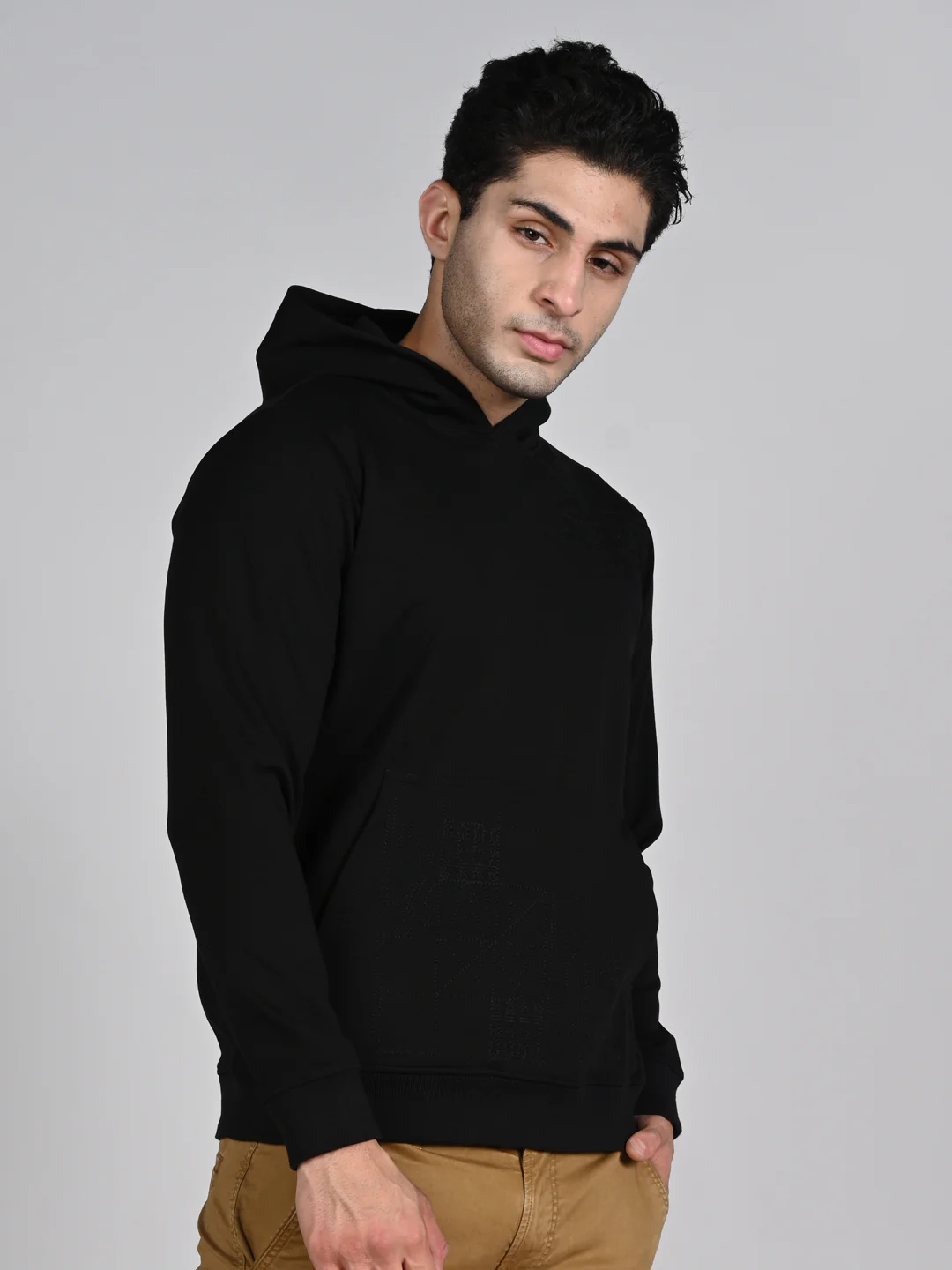 Killer Men Black Hooded Sweat Shirts - Image 6