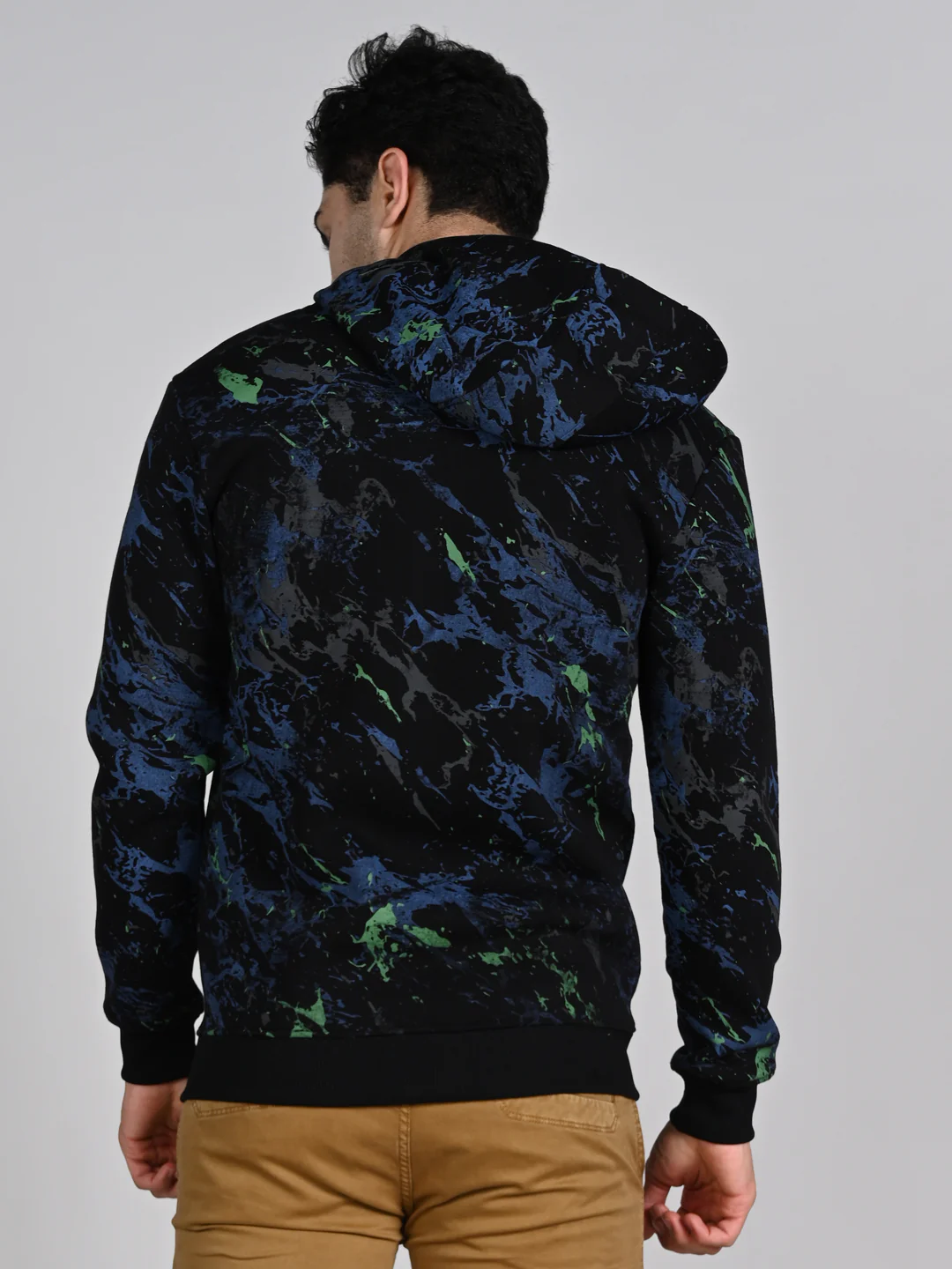 Killer Men Black Hooded Sweat Shirts - Image 7