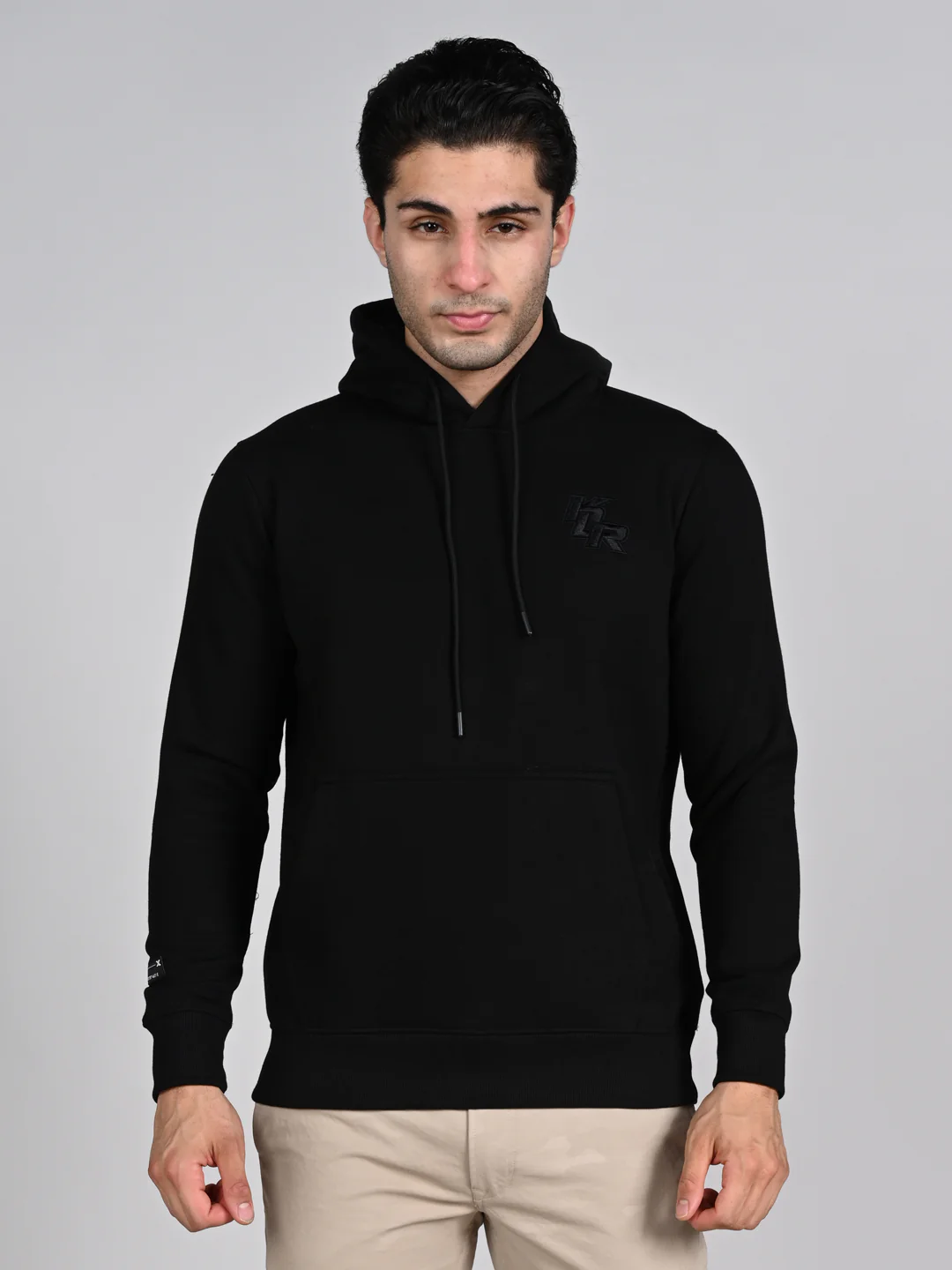 Killer Men Black Hooded Sweat Shirts - Image 4