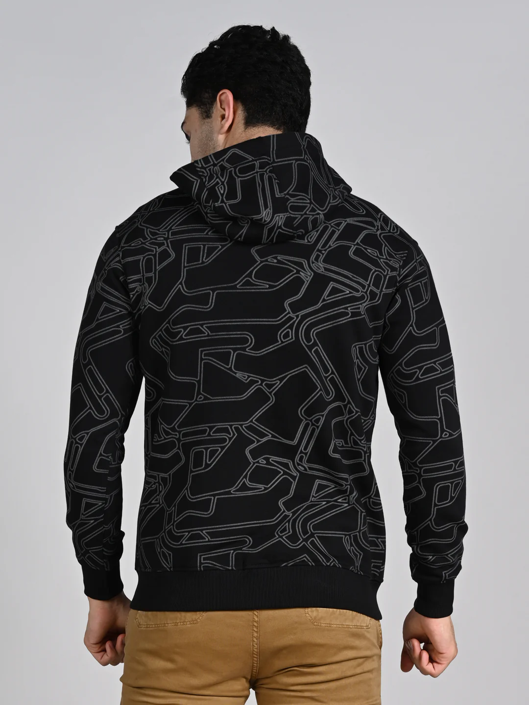 Killer Men Black Hooded Sweat Shirts - Image 7