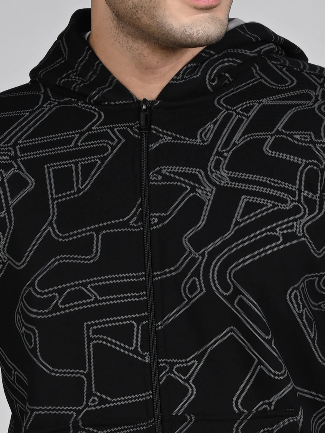 Killer Men Black Hooded Sweat Shirts - Image 8