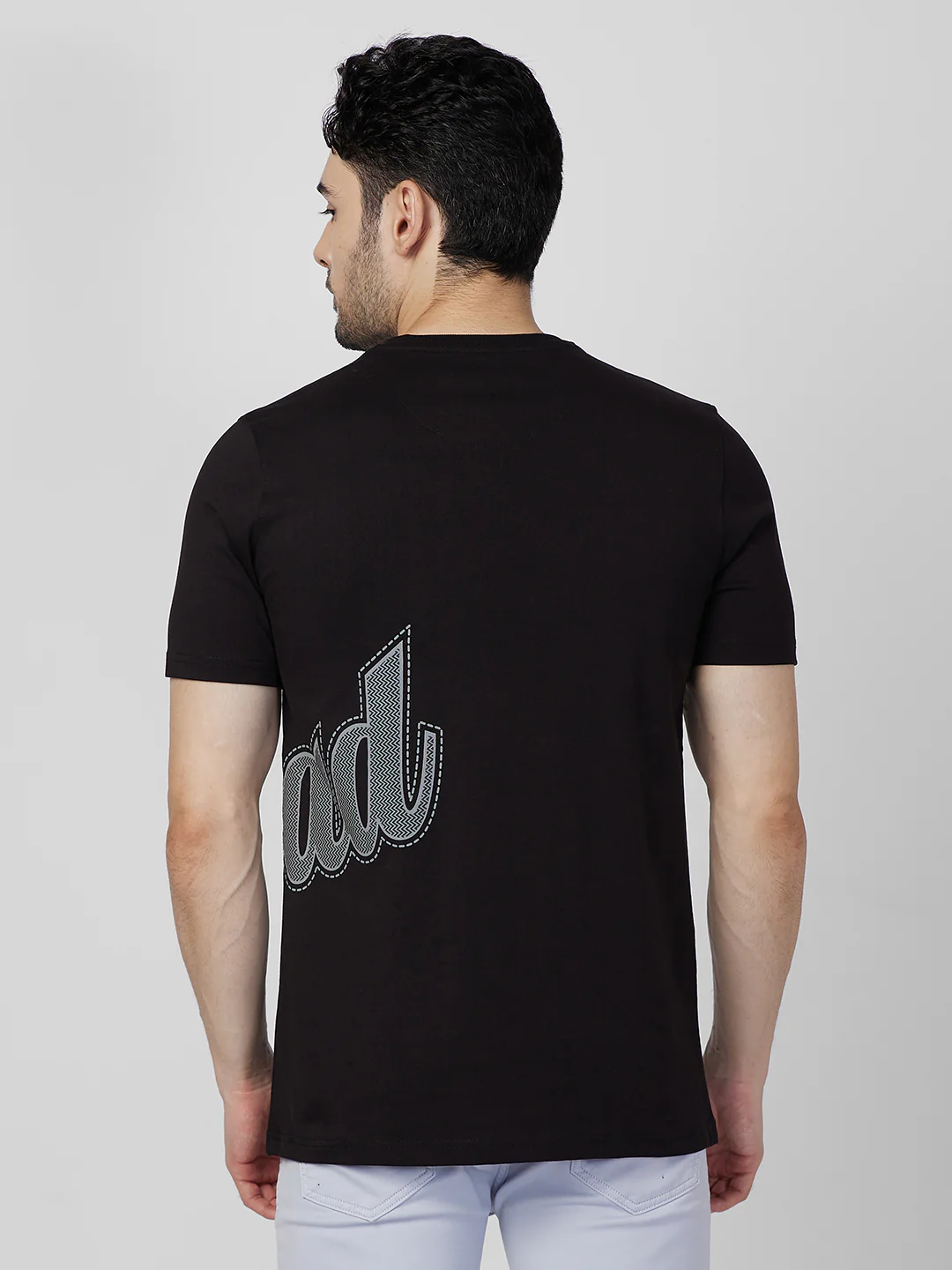 Killer Men Black Printed Round Neck T-Shirts - Image 5