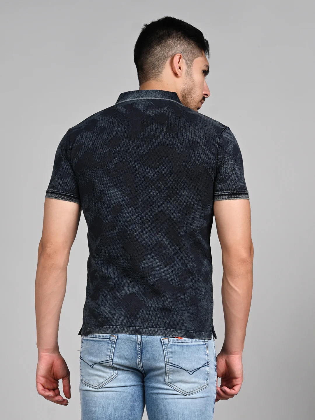 Killer Men Black Printed Slim Fit T-Shirt - Image 7