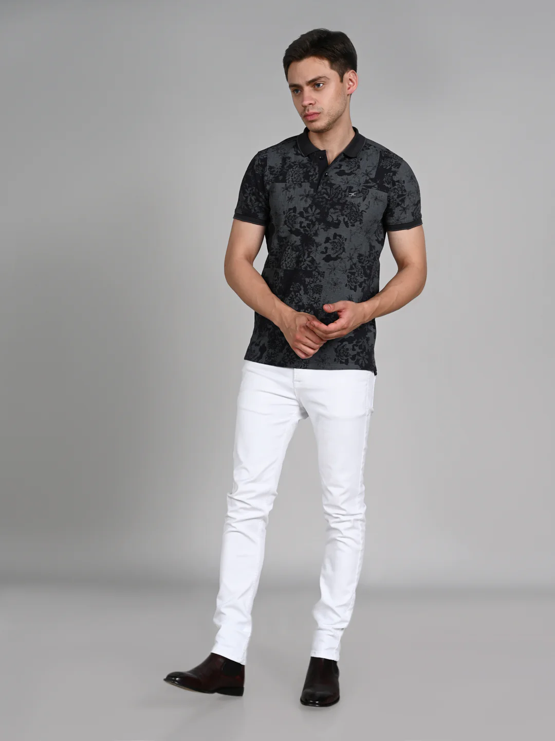 Killer Men Black Printed Slim Fit T-Shirt - Image 3