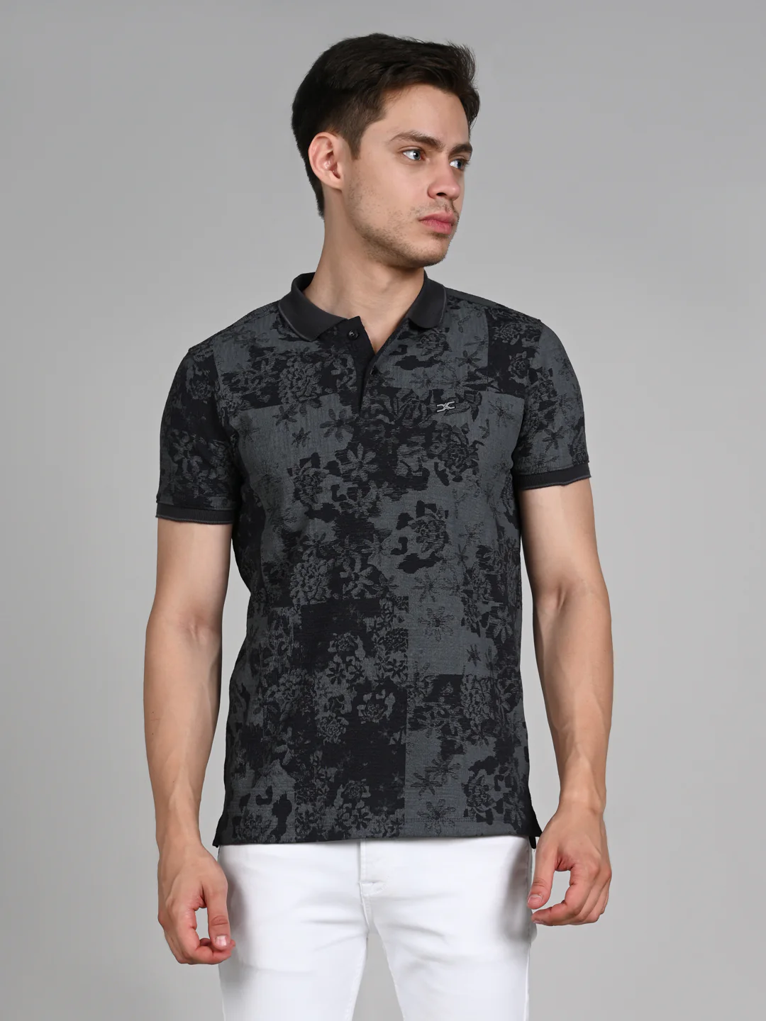 Killer Men Black Printed Slim Fit T-Shirt - Image 4