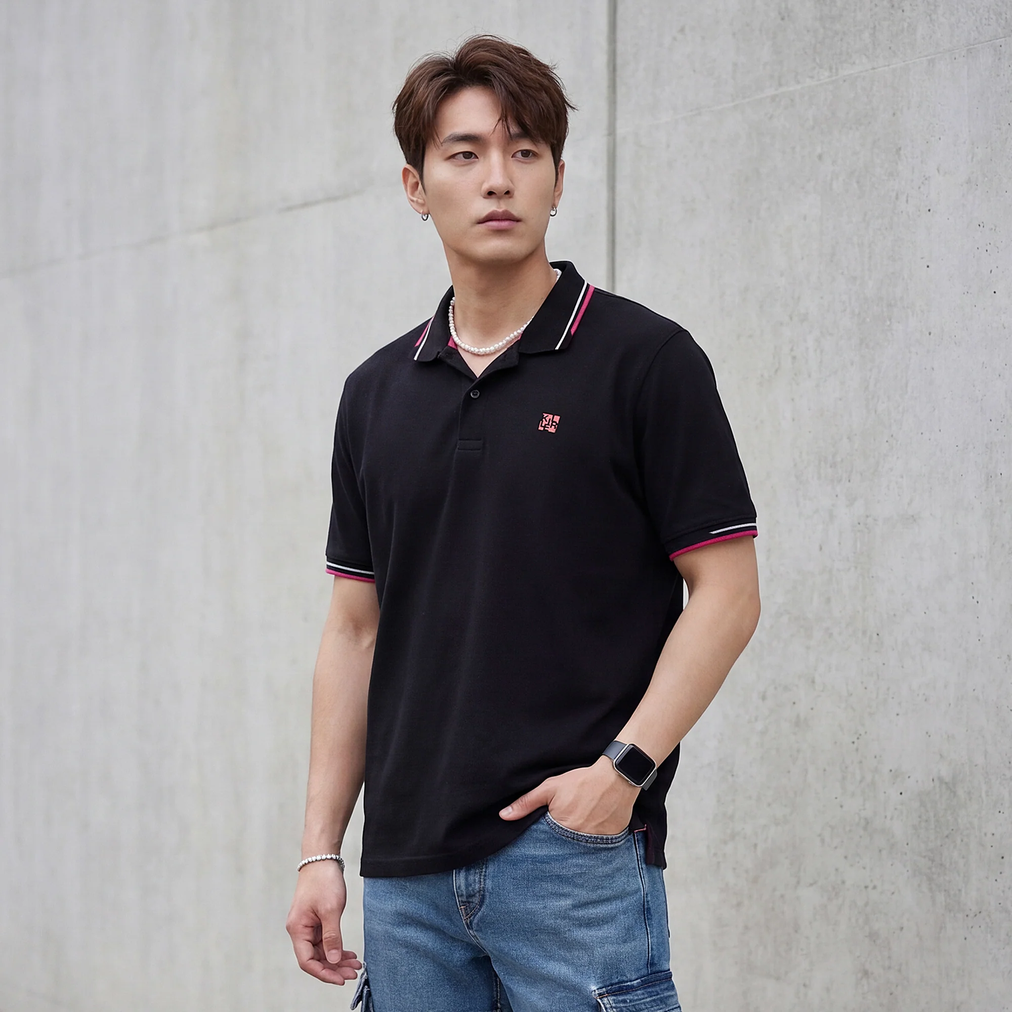 Killer Men Black Printed Slim Fit T-Shirts - Image 2