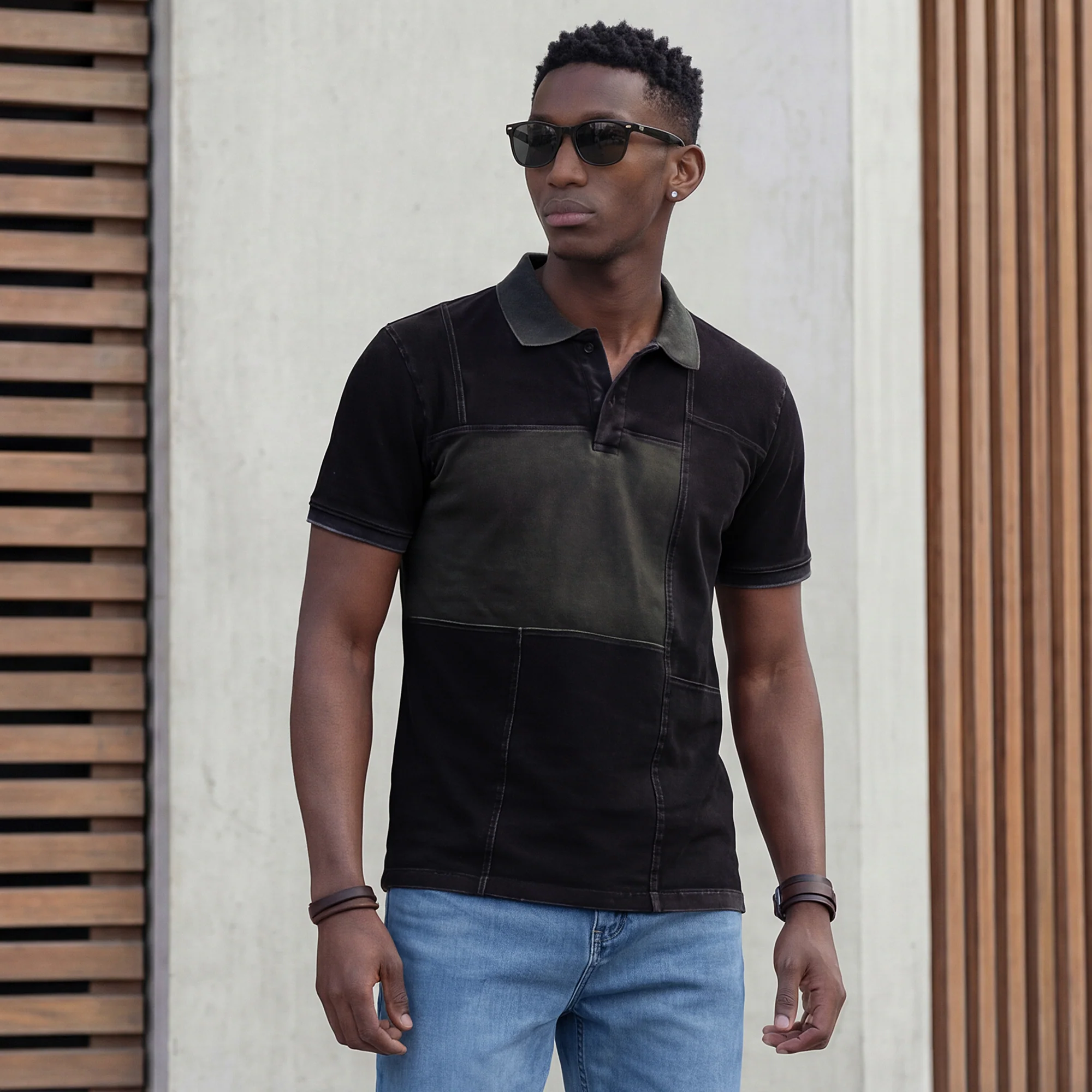 Killer Men Black Printed Slim Fit T-Shirts - Image 2