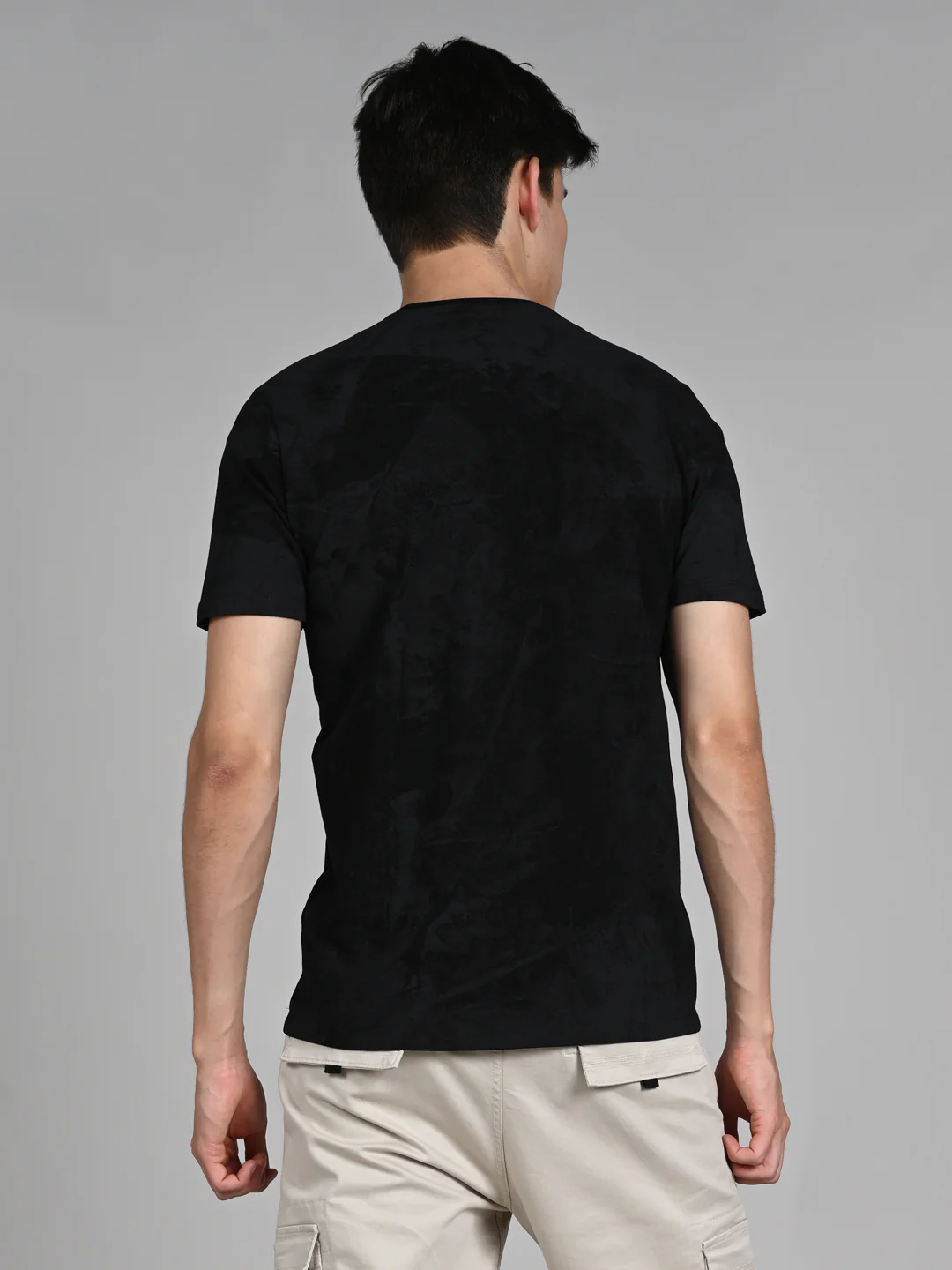 Killer Men Black Printed Slim Fit T-Shirts - Image 7