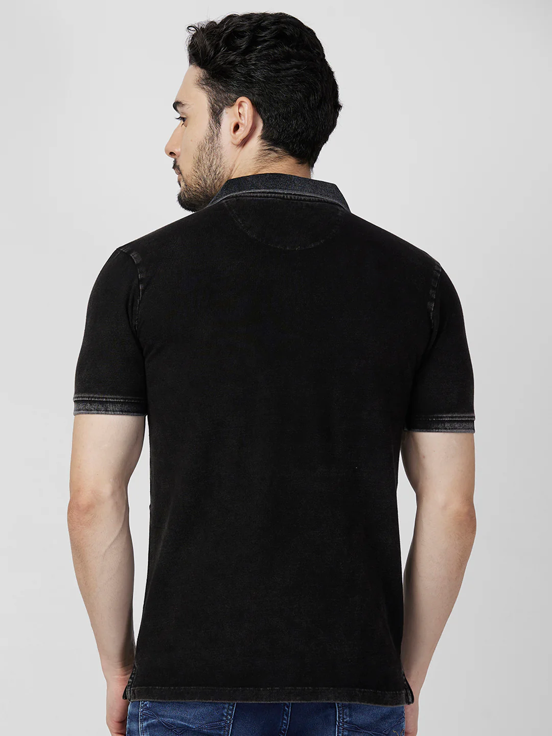 Killer Men Black Printed Slim Fit T-Shirts - Image 5
