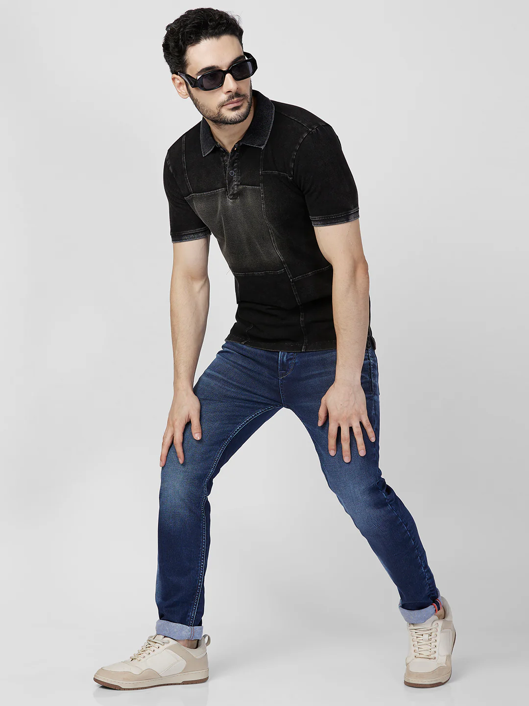 Killer Men Black Printed Slim Fit T-Shirts - Image 7