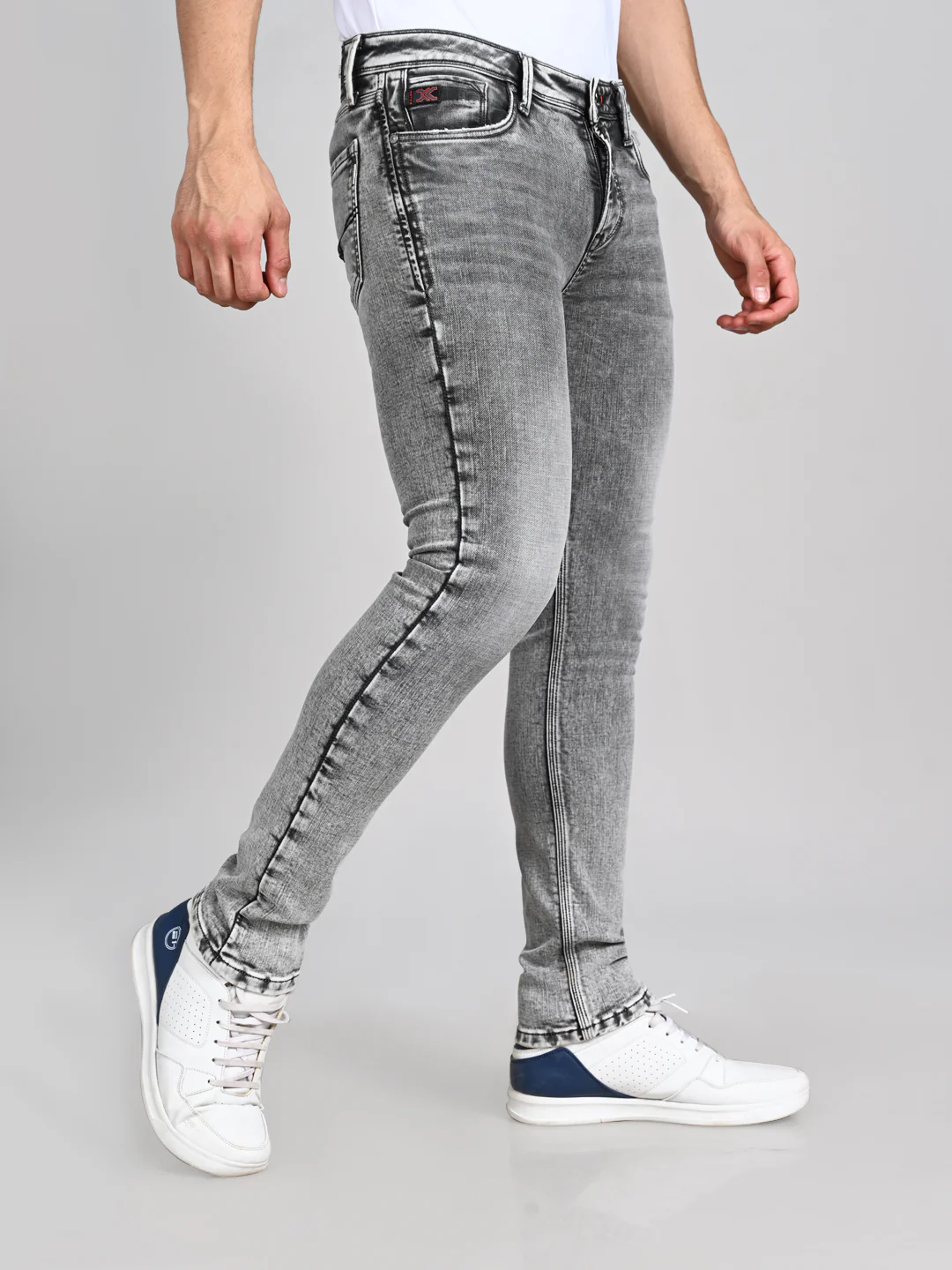 Killer Men Black Skinny Fit Jeans - Image 5