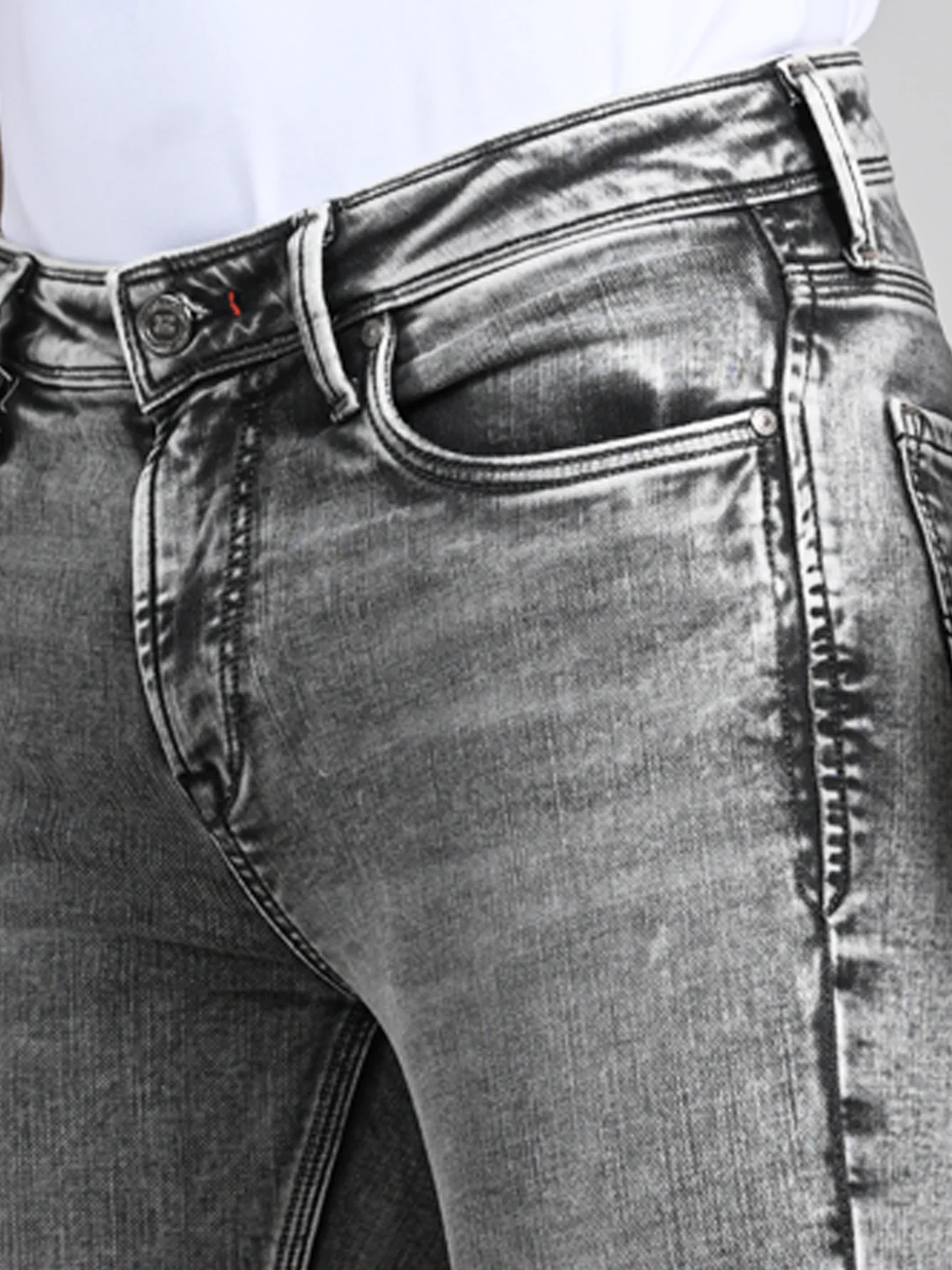 Killer Men Black Skinny Fit Jeans - Image 8