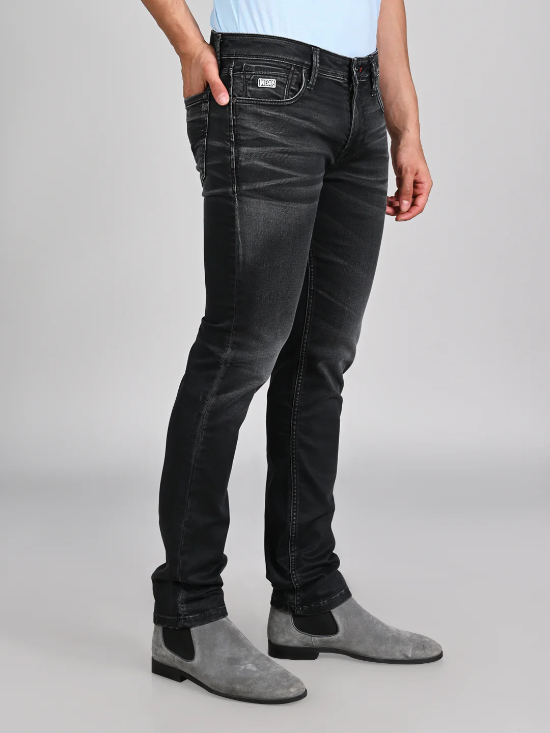 Killer Men Black Slim Fit Jeans - Image 5