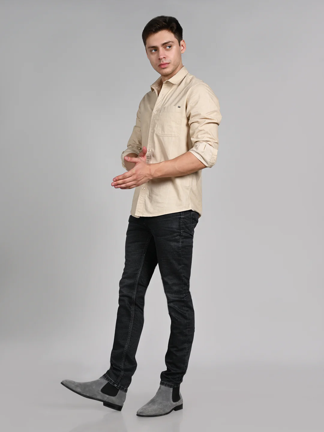 Killer Men Black Slim Fit Jeans - Image 3