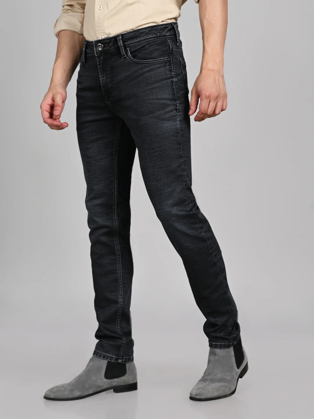Killer Men Black Slim Fit Jeans - Image 5