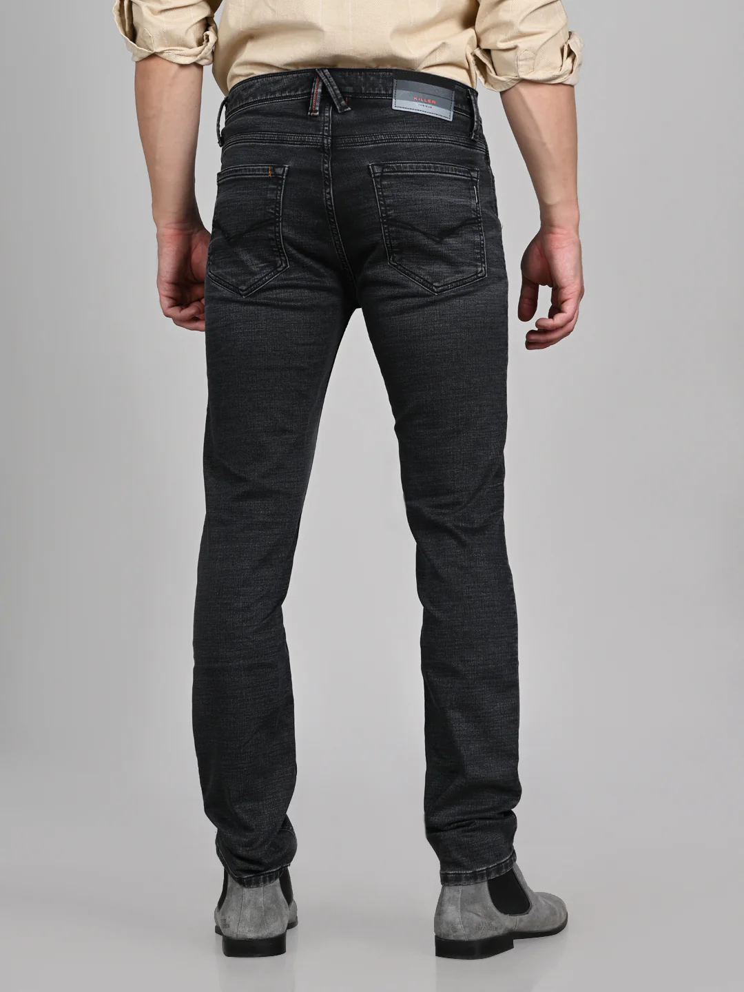 Killer Men Black Slim Fit Jeans - Image 7