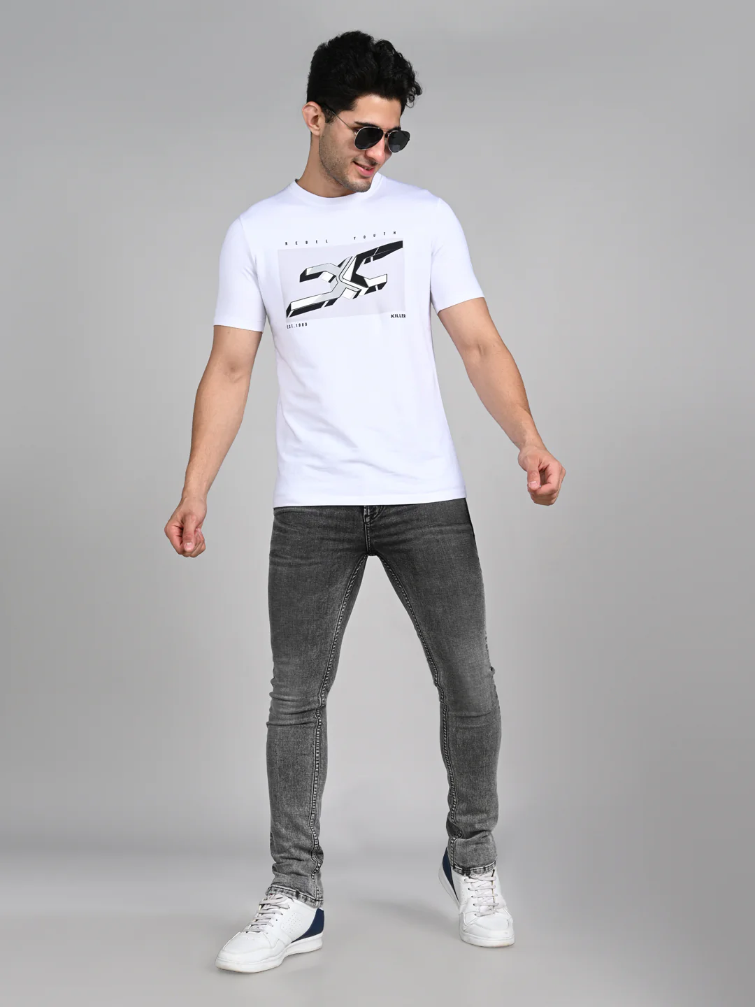 Killer Men Black Slim Fit Jeans - Image 3