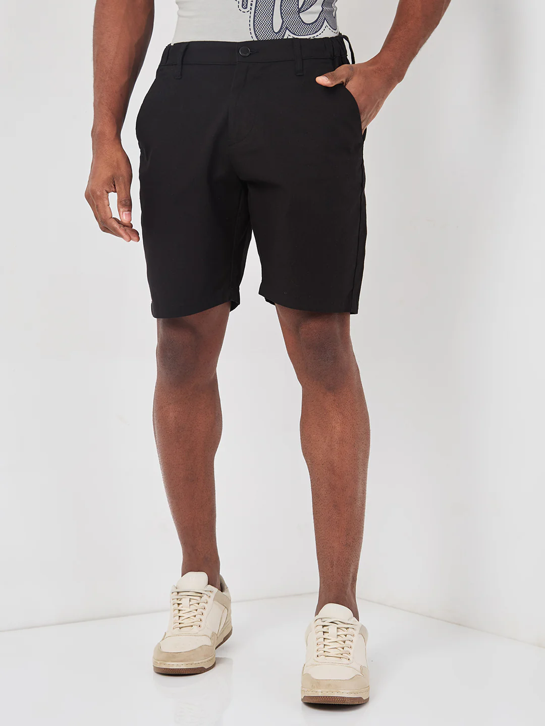 Killer Men Black Solid Shorts - Image 3