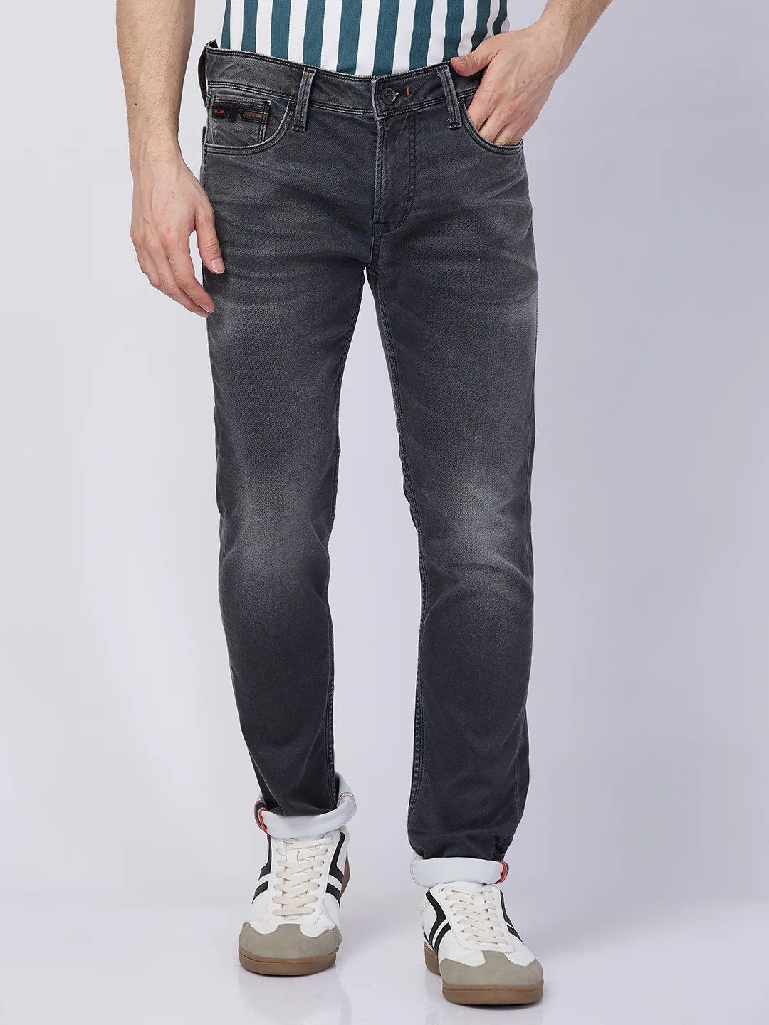Killer Men Black Solid Slim Fit Jeans - Image 3
