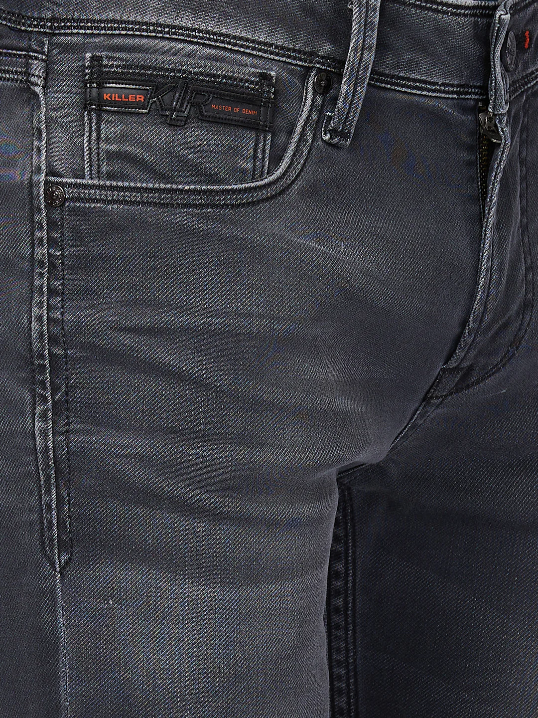 Killer Men Black Solid Slim Fit Jeans - Image 7