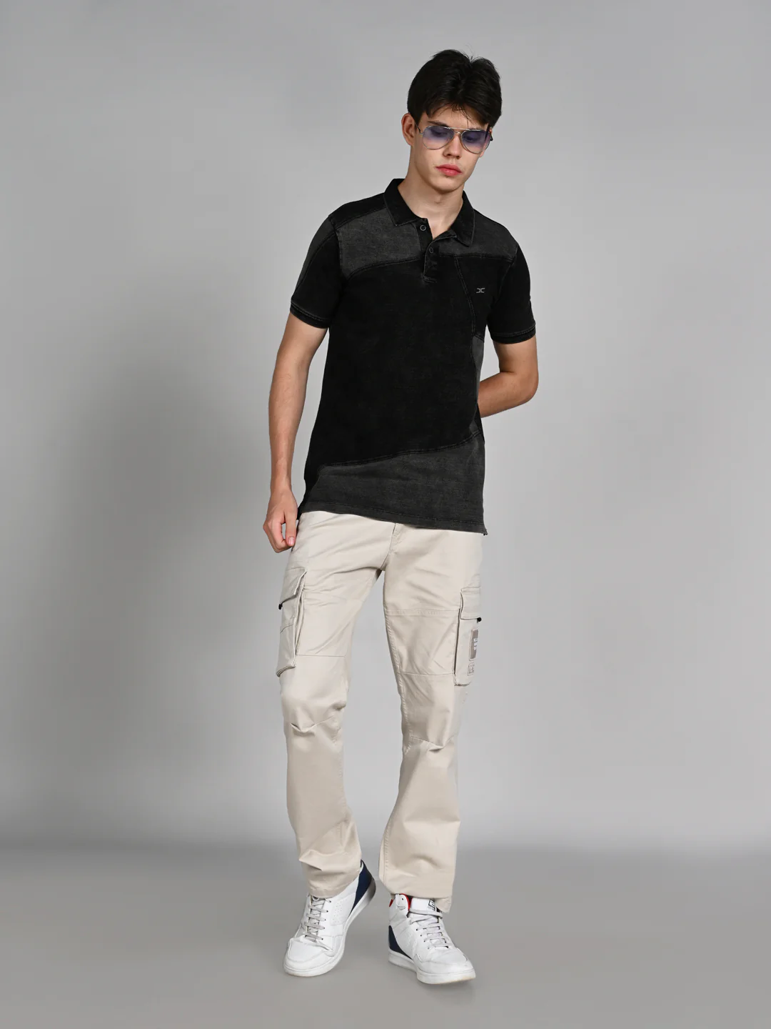 Killer Men Black Solid Slim Fit T-Shirts - Image 3