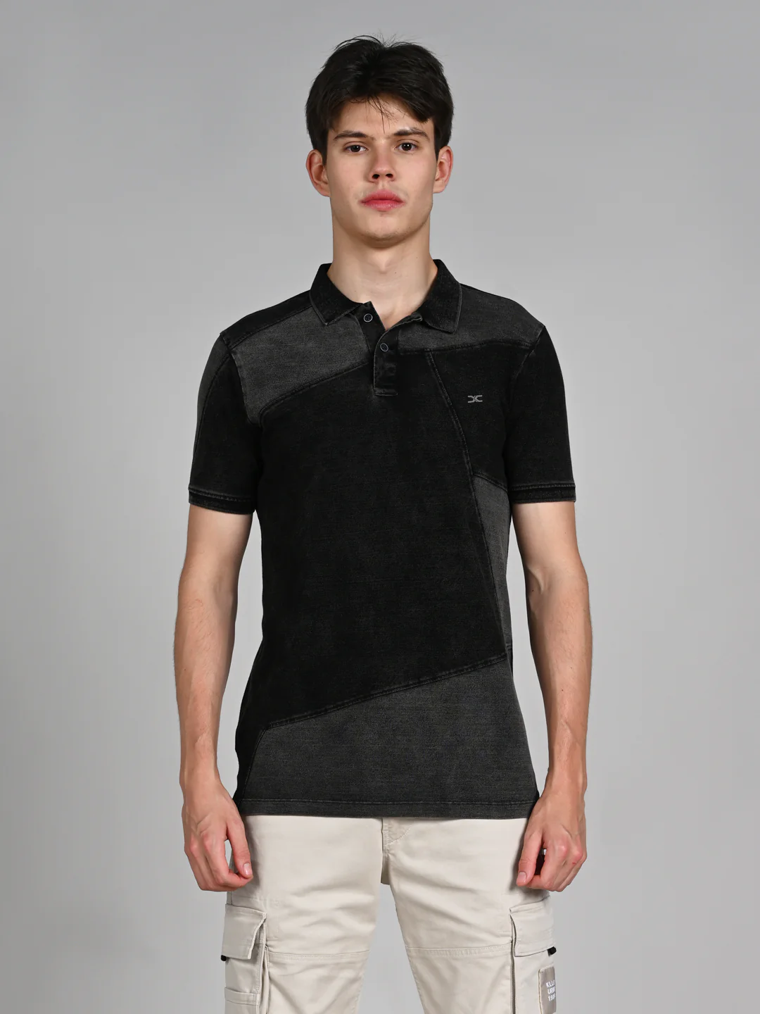 Killer Men Black Solid Slim Fit T-Shirts - Image 4