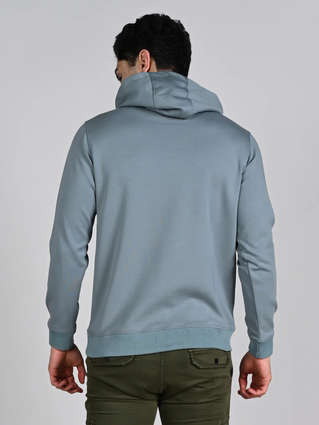 Killer Men Blue Hooded Sweat Shirts - Image 7