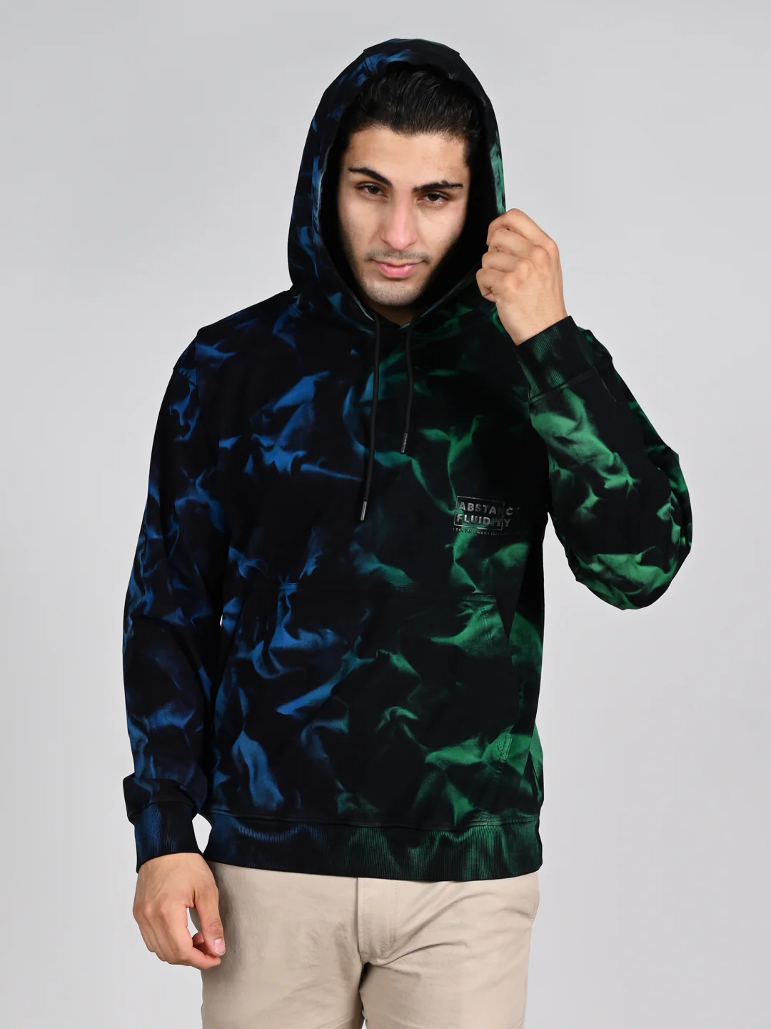 Killer Men Blue Hooded Sweat Shirts - Image 4