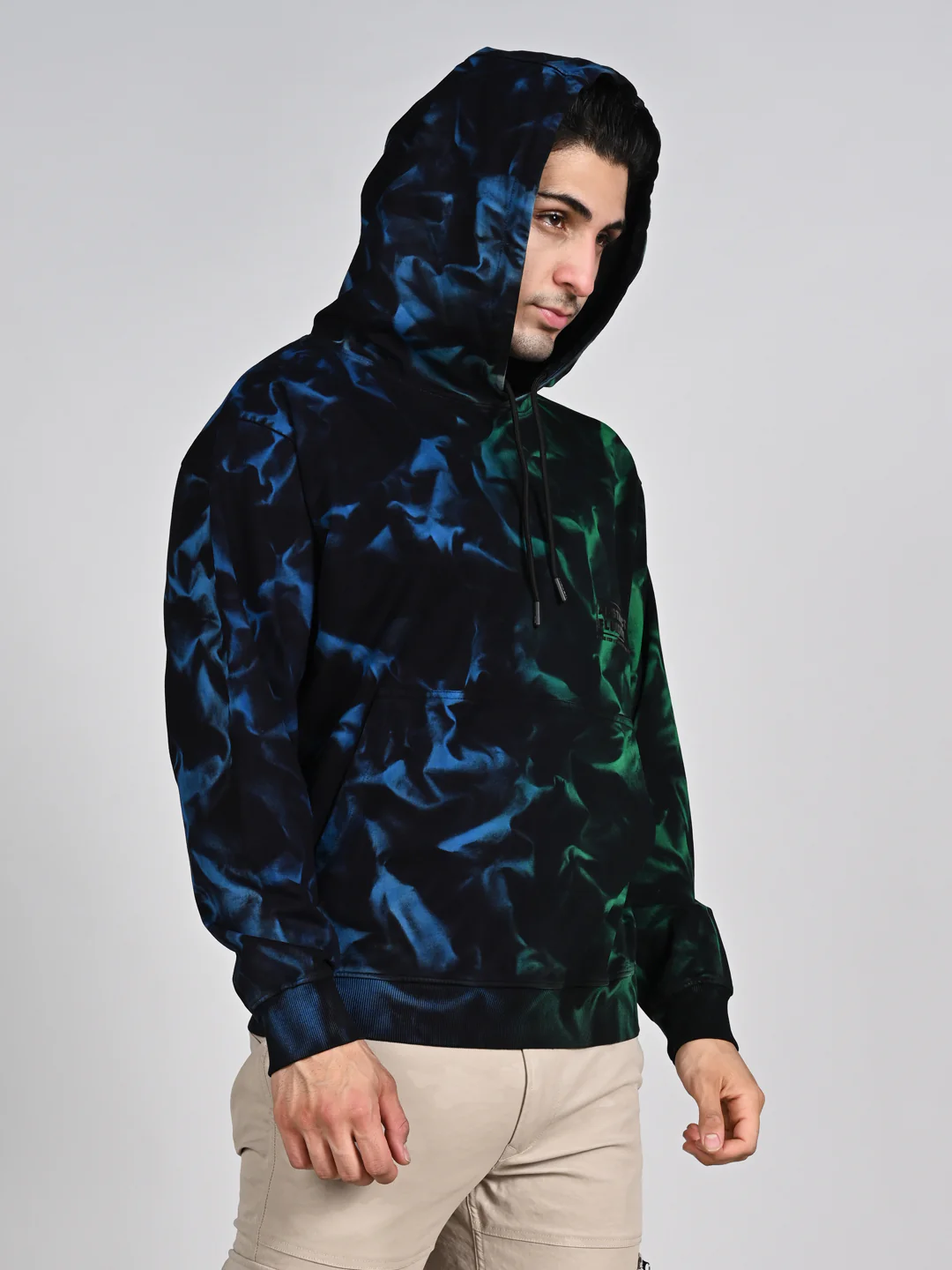 Killer Men Blue Hooded Sweat Shirts - Image 6