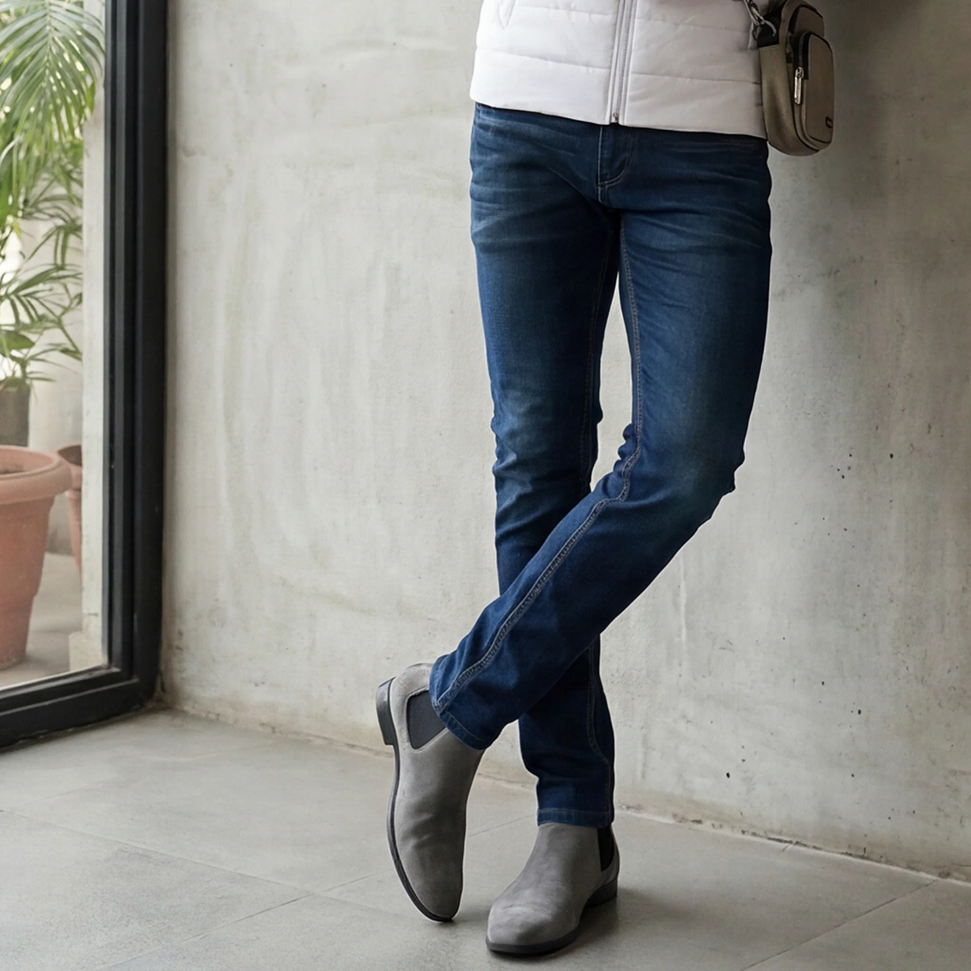 Killer Men Blue Skinny Fit Jeans - Image 2