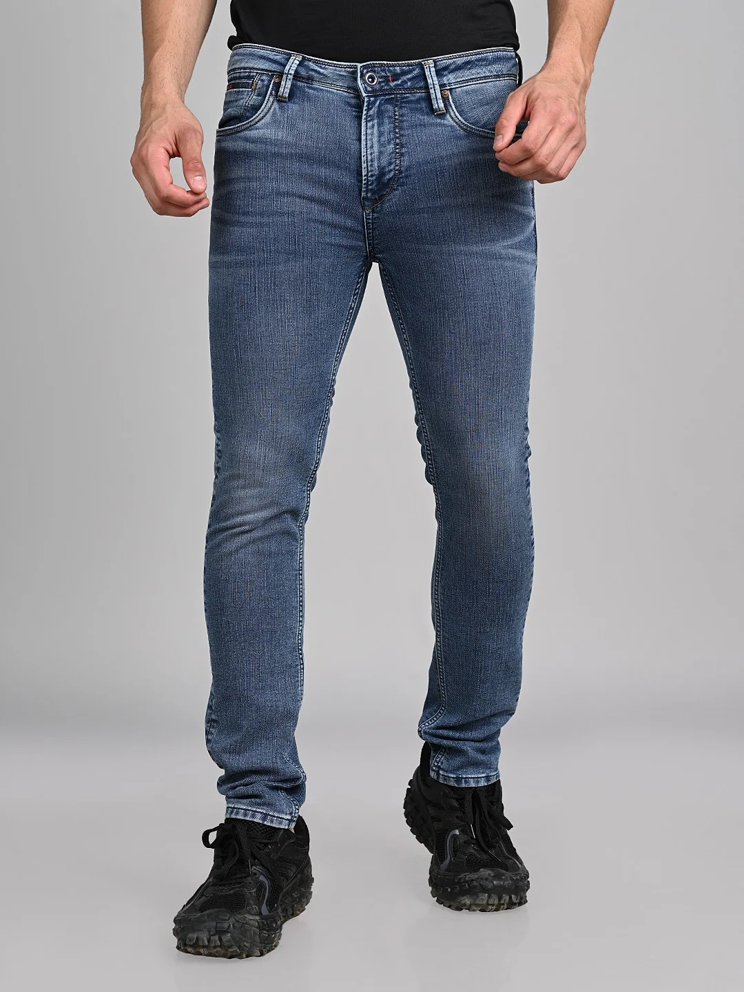 Killer Men Blue Skinny Fit Jeans - Image 4