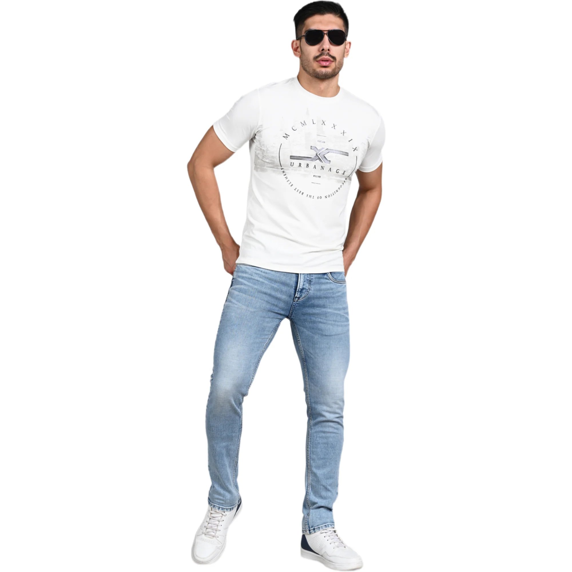 Killer Men Dark Blue Slim Fit Jeans - Image 3