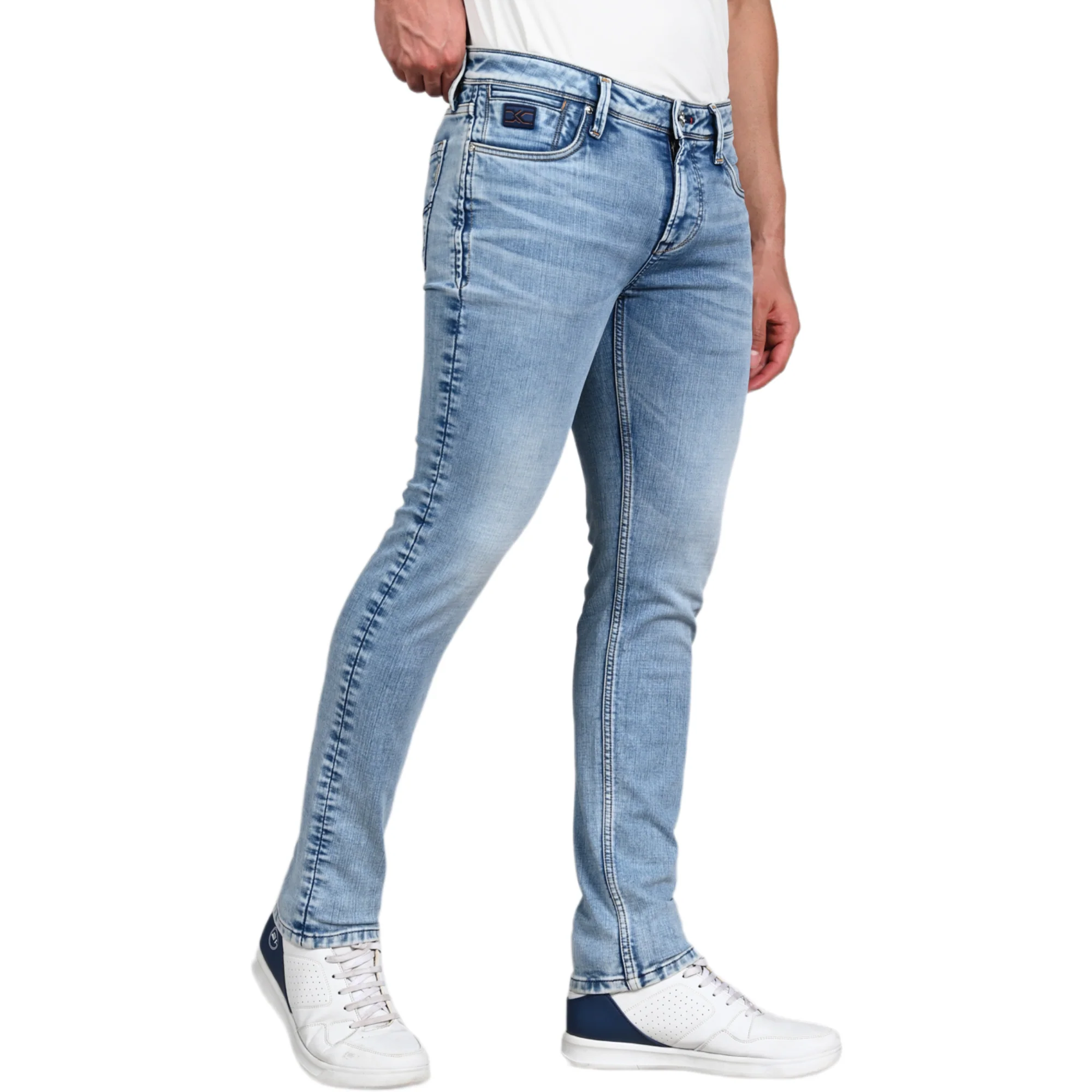 Killer Men Dark Blue Slim Fit Jeans - Image 6