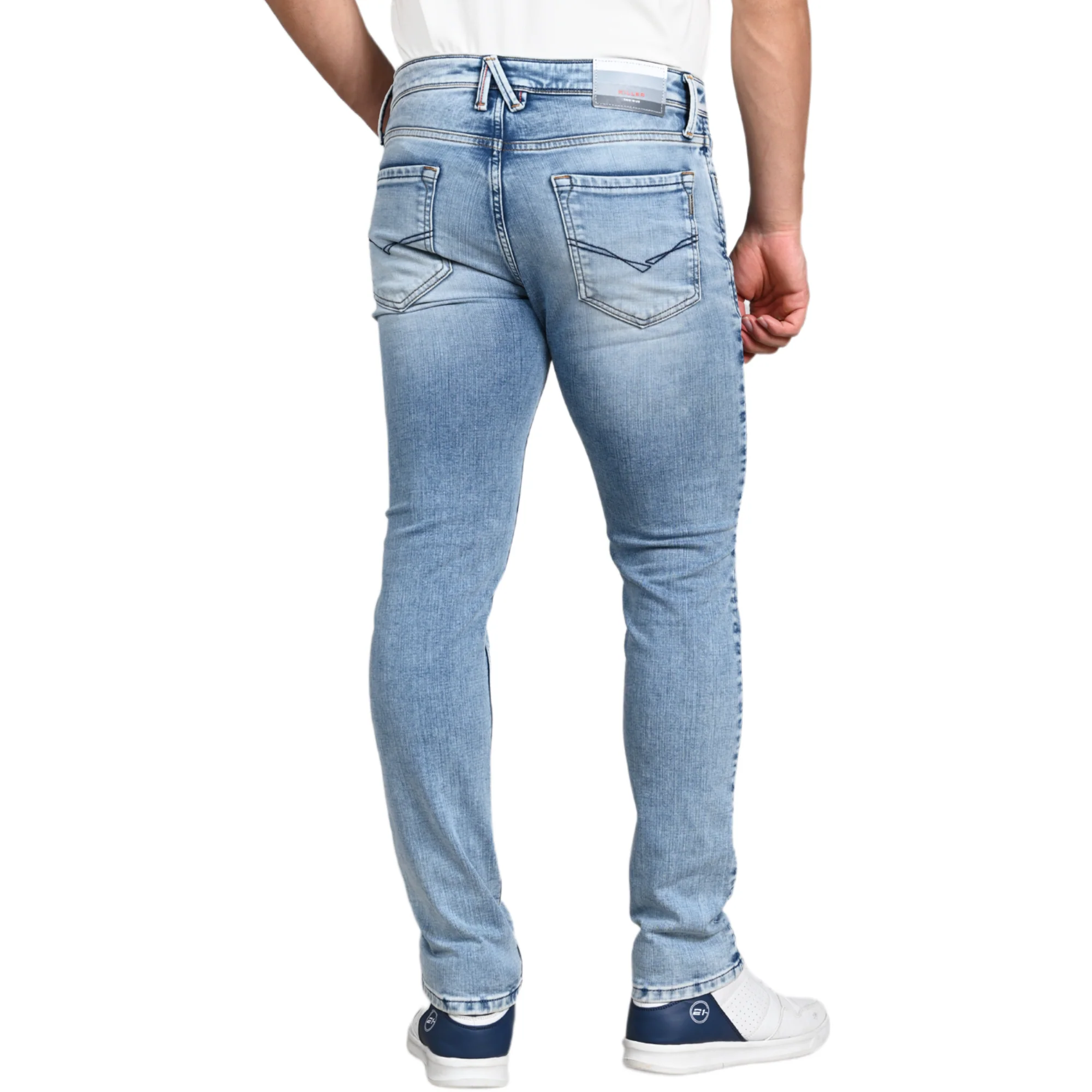 Killer Men Dark Blue Slim Fit Jeans - Image 7