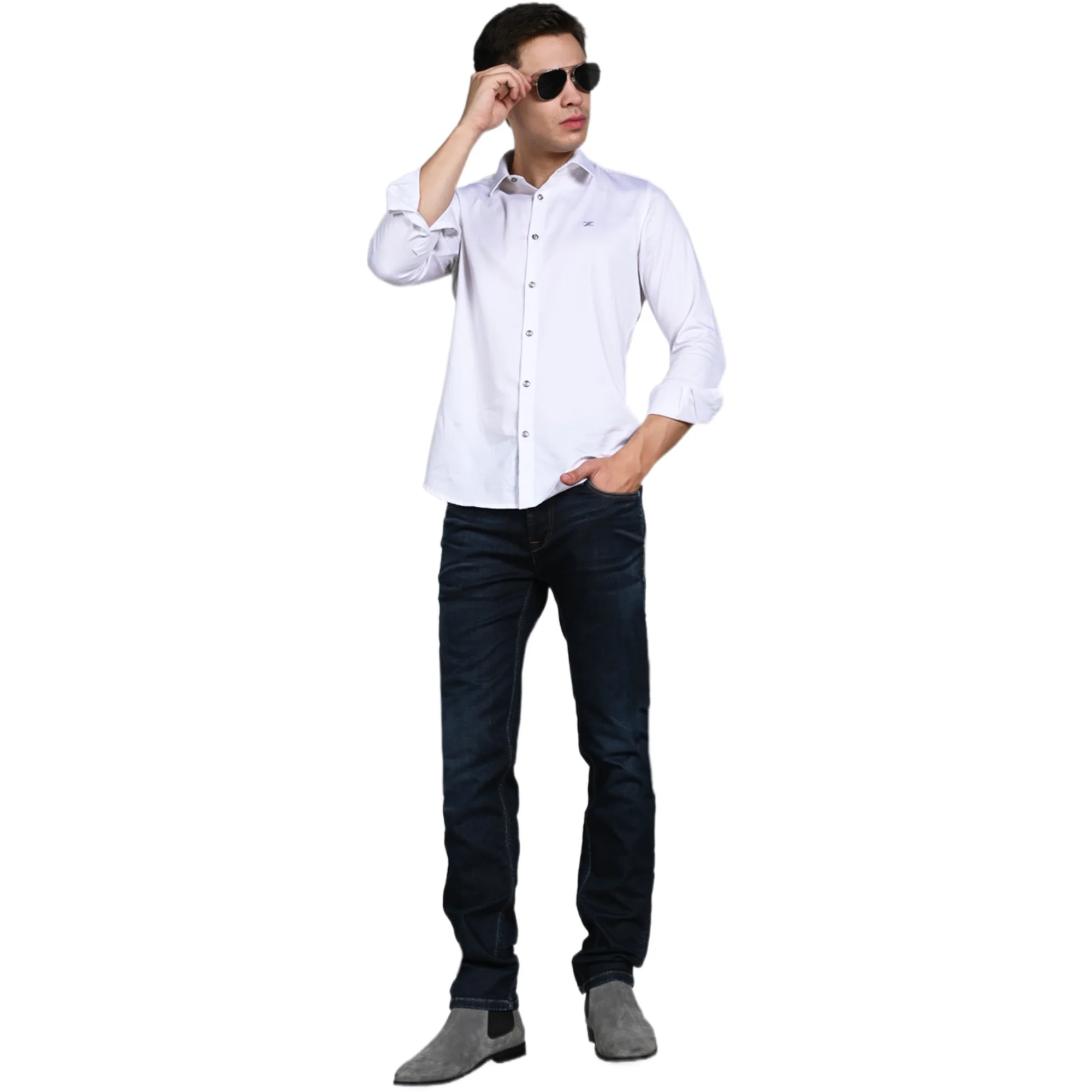 Killer Men Dark Blue Slim Fit Jeans - Image 3