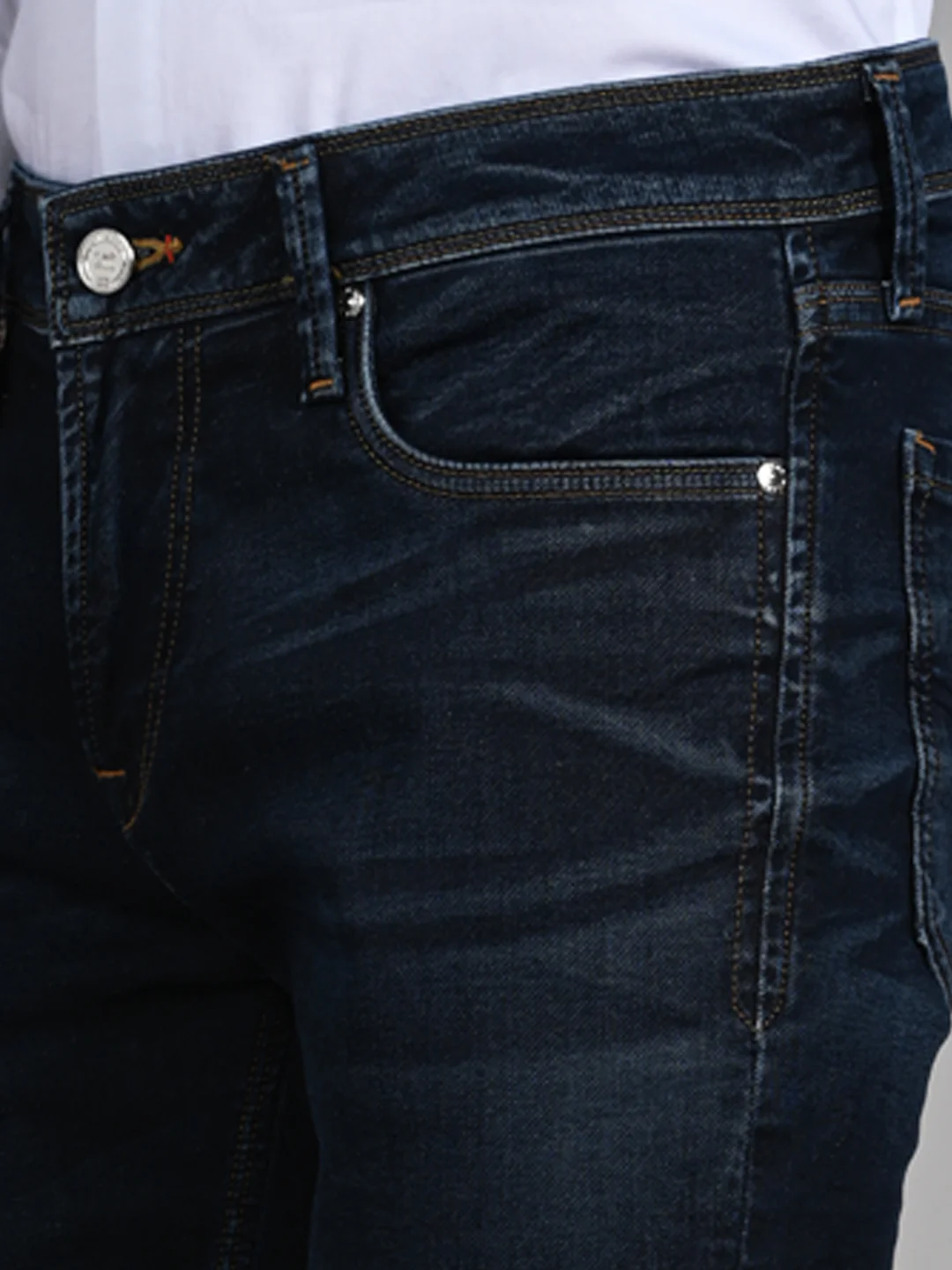 Killer Men Dark Blue Slim Fit Jeans - Image 8