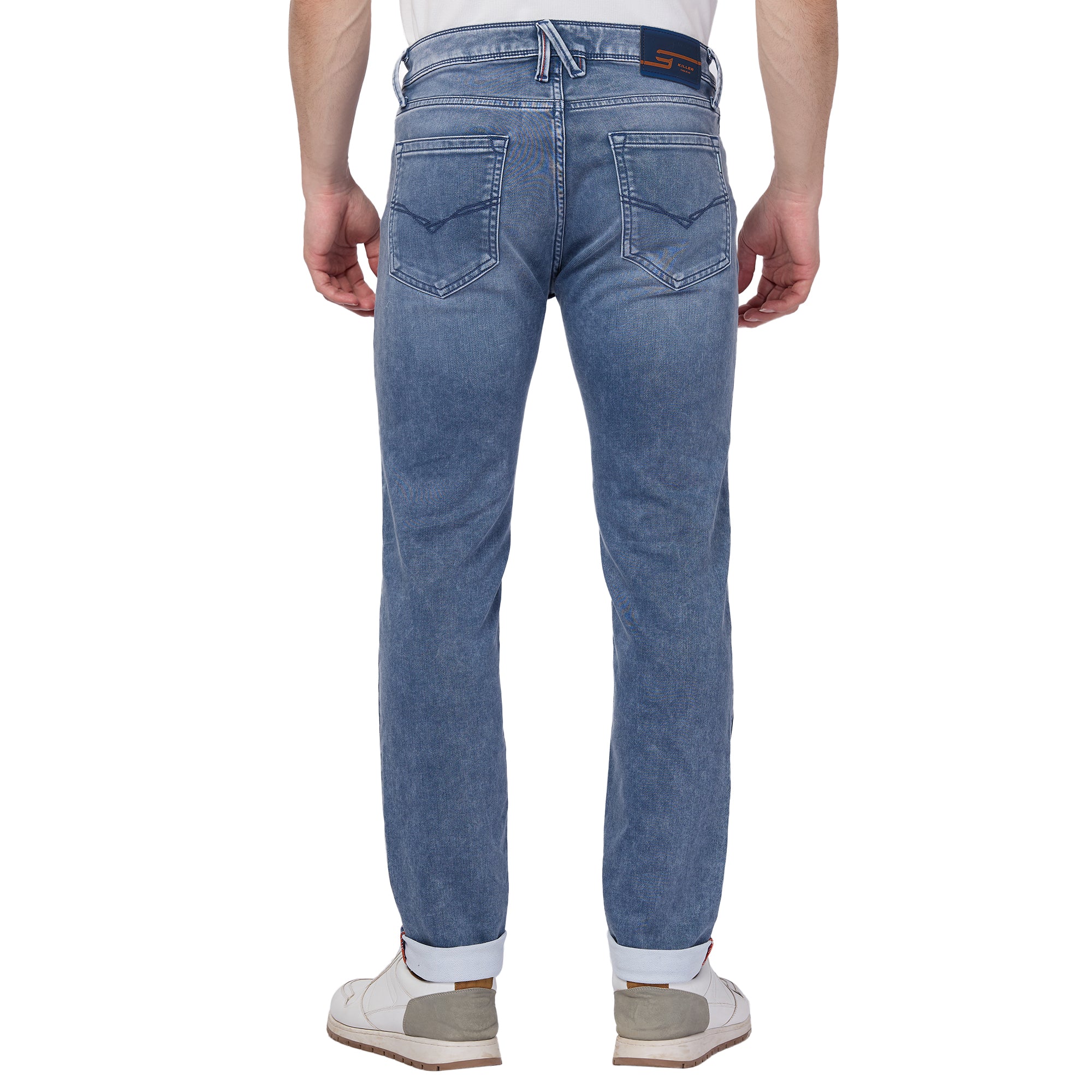 Killer Men Blue Slim Fit Jeans - Image 5