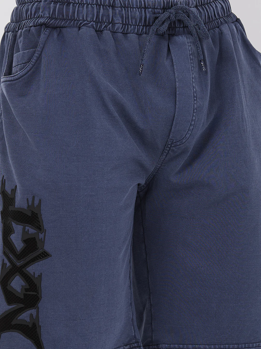 Killer Men Blue Solid Shorts - Image 7